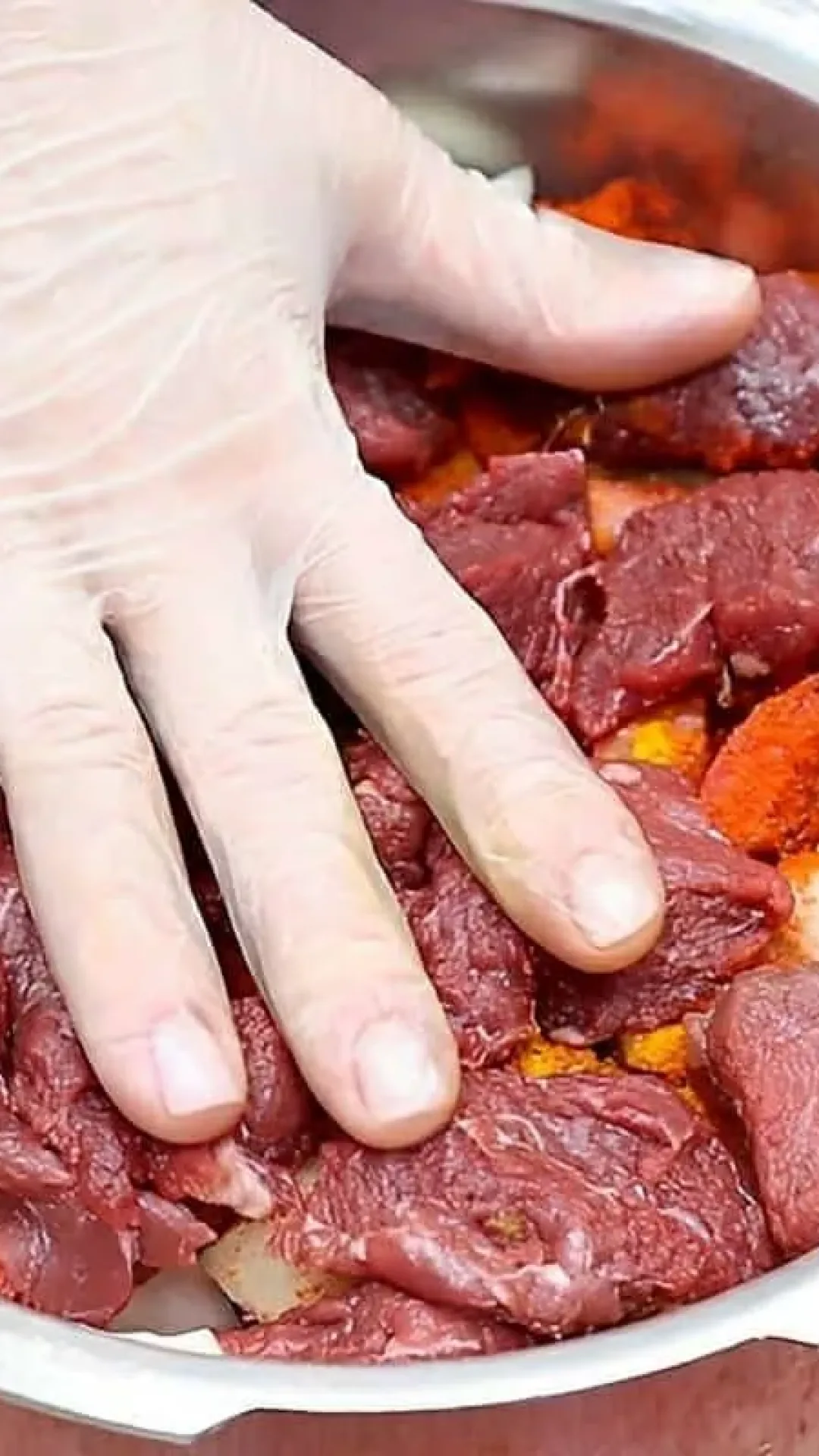 Coloquei tudo na panela e em poucos minutos uma carne de panela suculenta e deliciosa ficou pronta