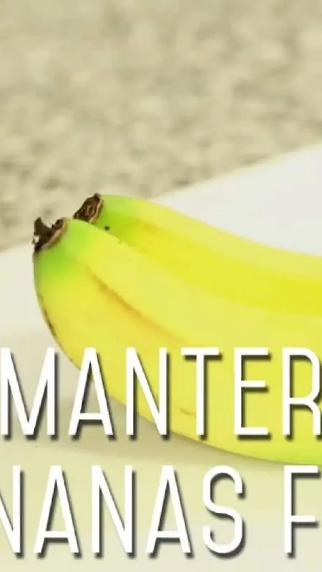 Como conservar banana madura: não escurece as cascas e fica fresquinha por mais tempo