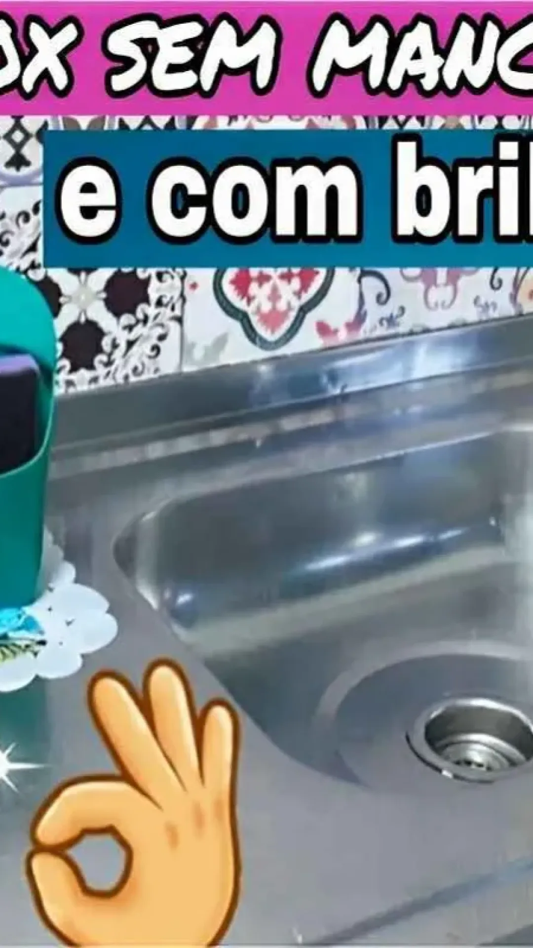Como dar brilho em pia de inox usando produtos que você tem em casa