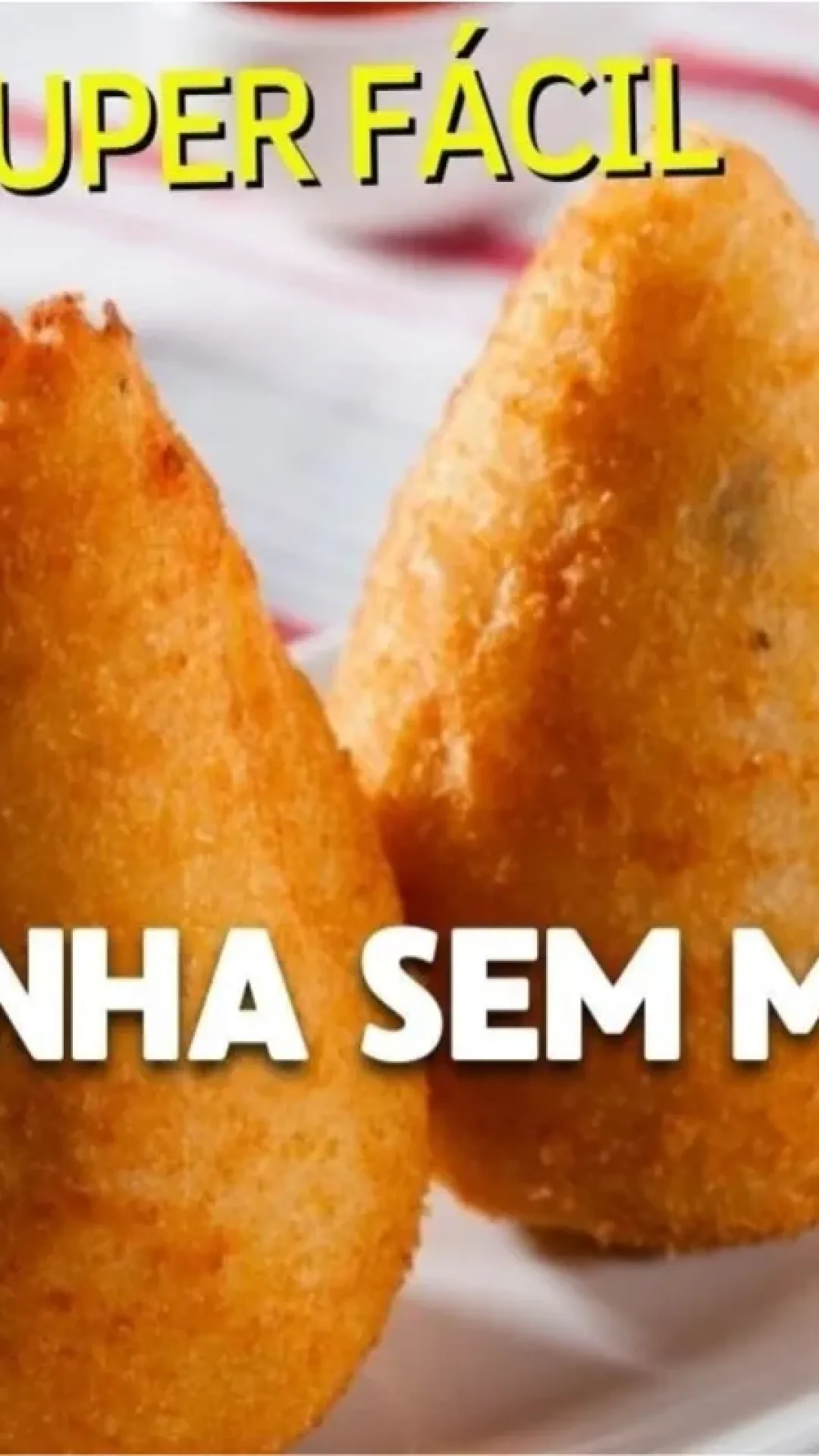 Como fazer coxinha sem massa que fica sequinha por fora e suculenta por dentro