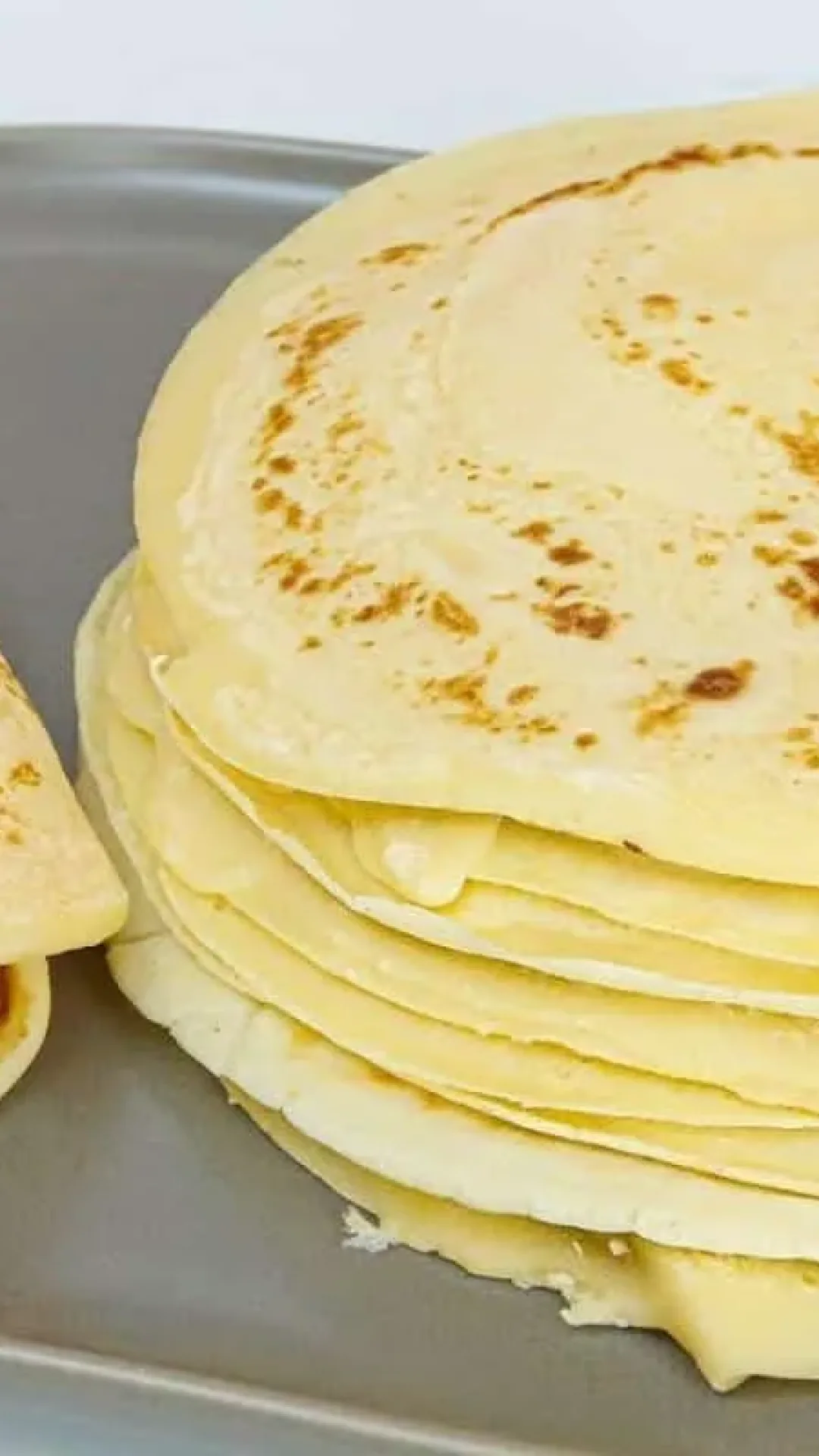 Como fazer massa de panqueca sem leite para servir no almoço de ano novo