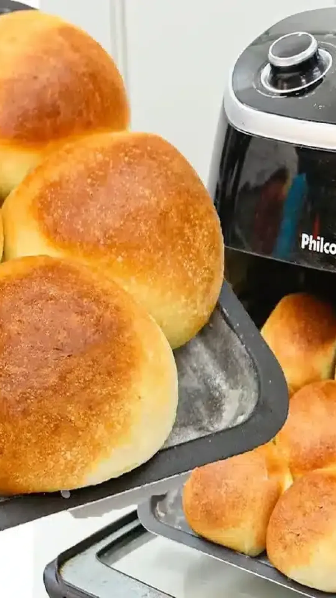Como fazer pão caseiro na air fryer fofinho e saboroso para o seu café da manhã