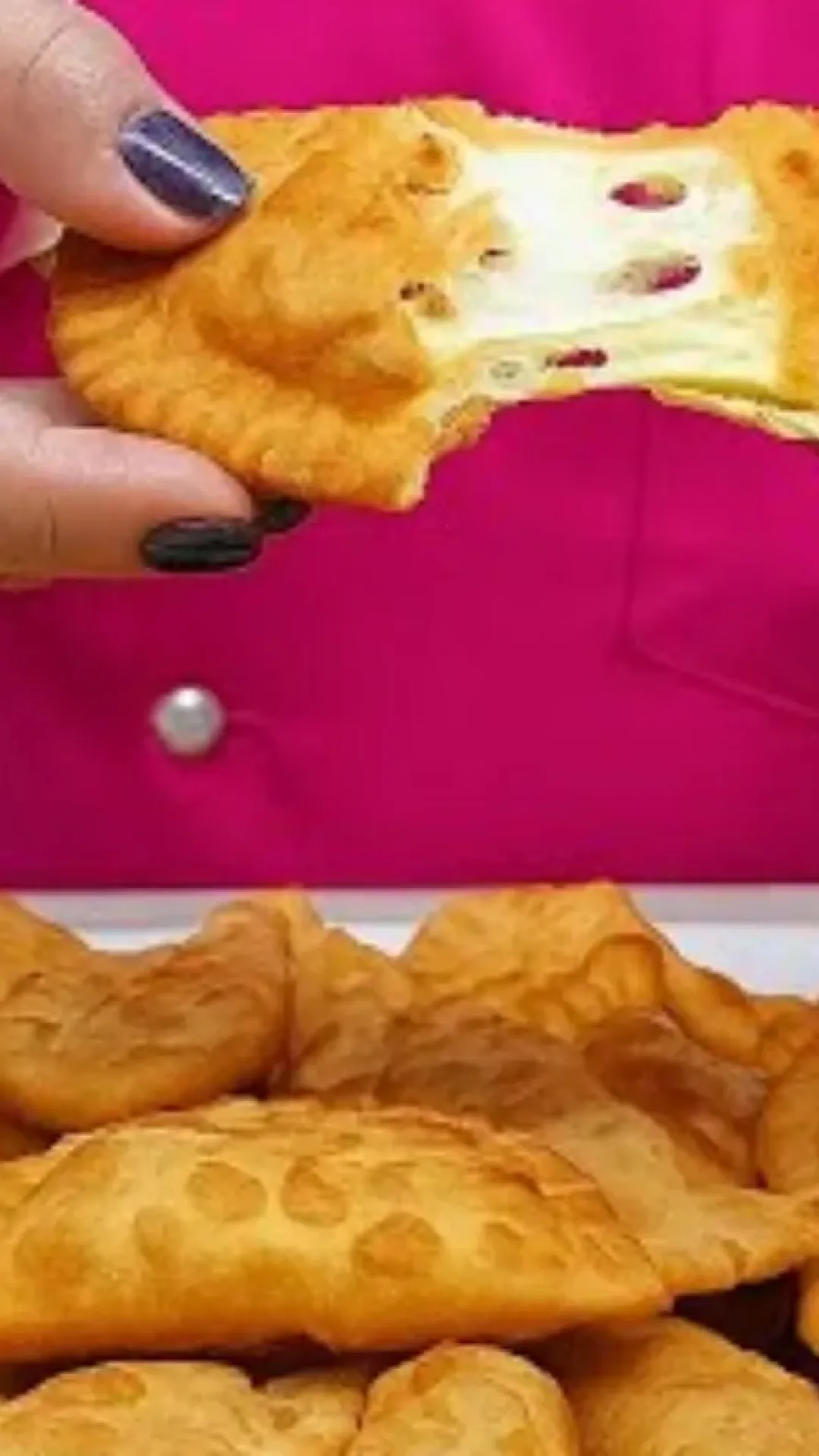 Como fazer pastel com 3 ingredientes que fica muito gostoso com a massa bem sequinha