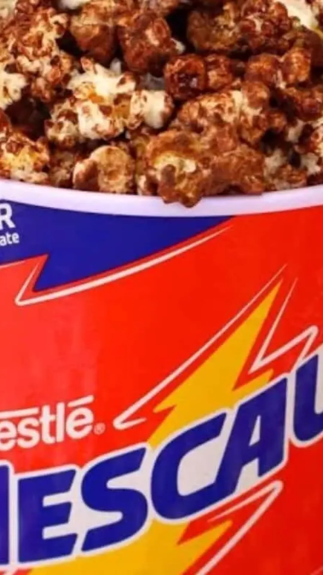 Como fazer pipoca de nescau: você só vai querer comer pipoca se for desse jeito