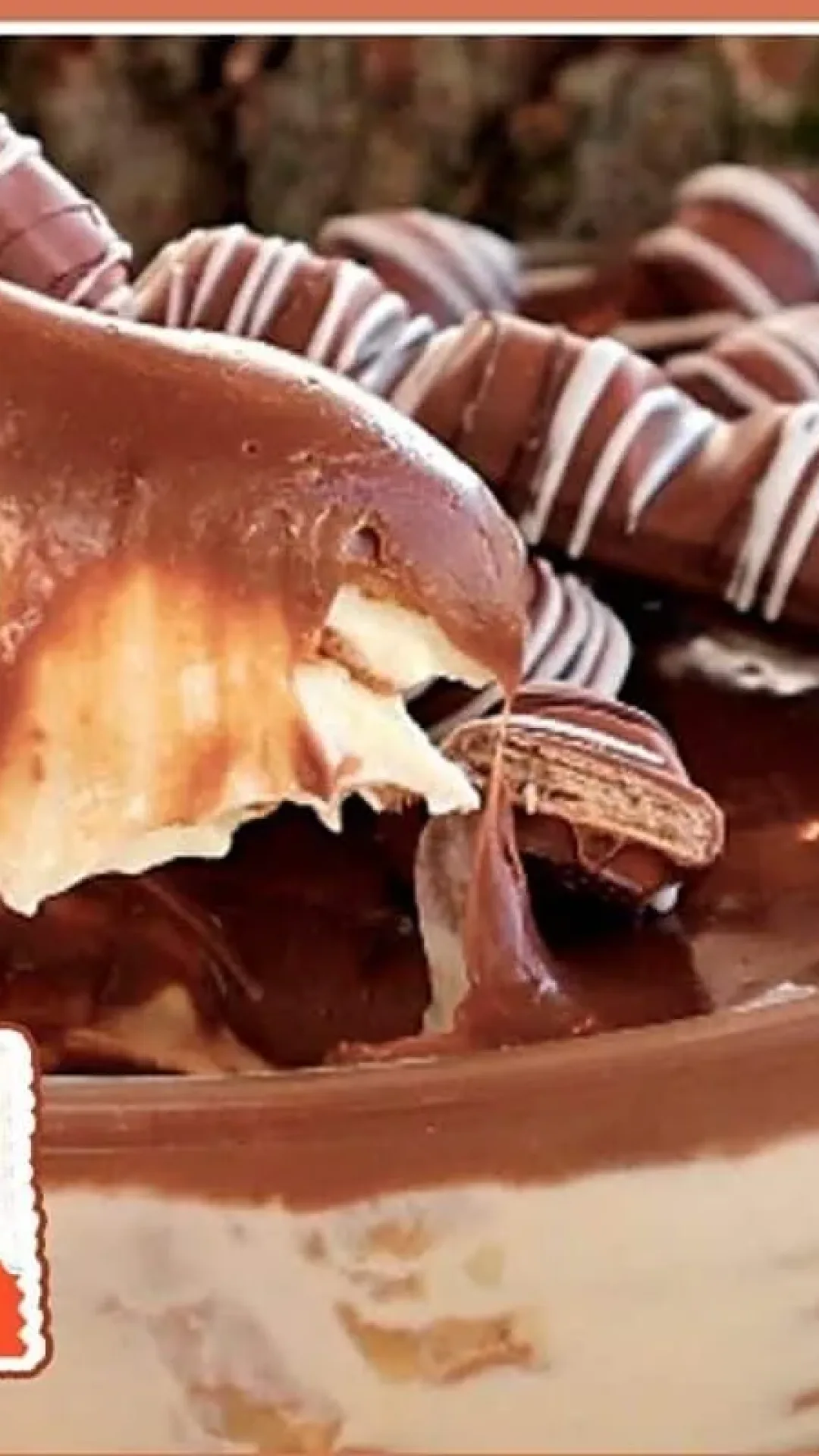 Como fazer sobremesa de Kinder Bueno na travessa, um pavê fácil e rápido que é simplesmente delicioso
