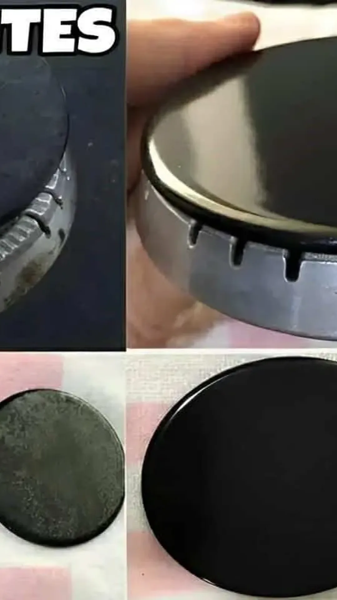 Como limpar as bocas do fogão e deixá-las como novas de um jeito prático e fácil