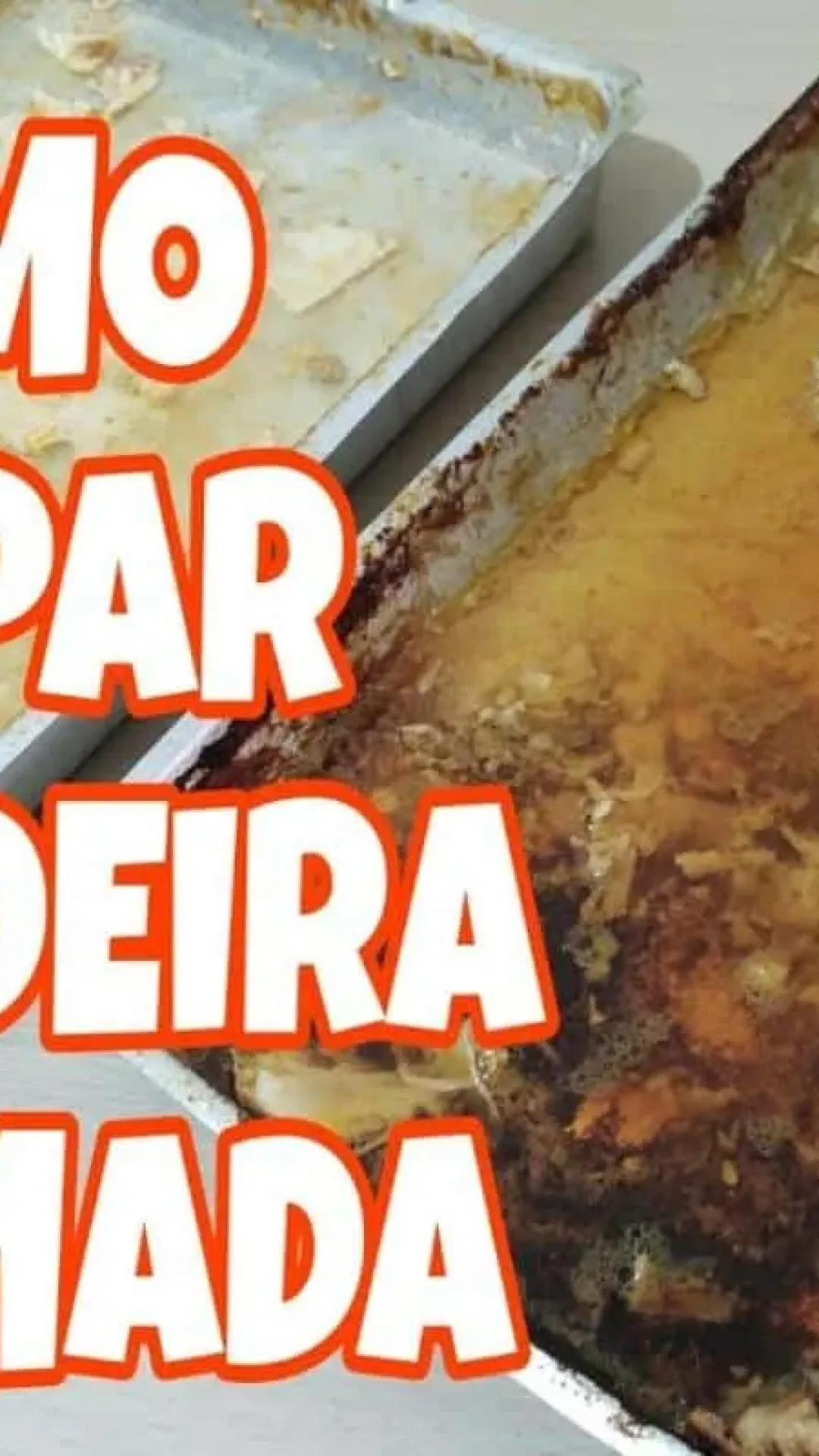 Como limpar assadeira queimada e engordurada depois do almoço de ano novo