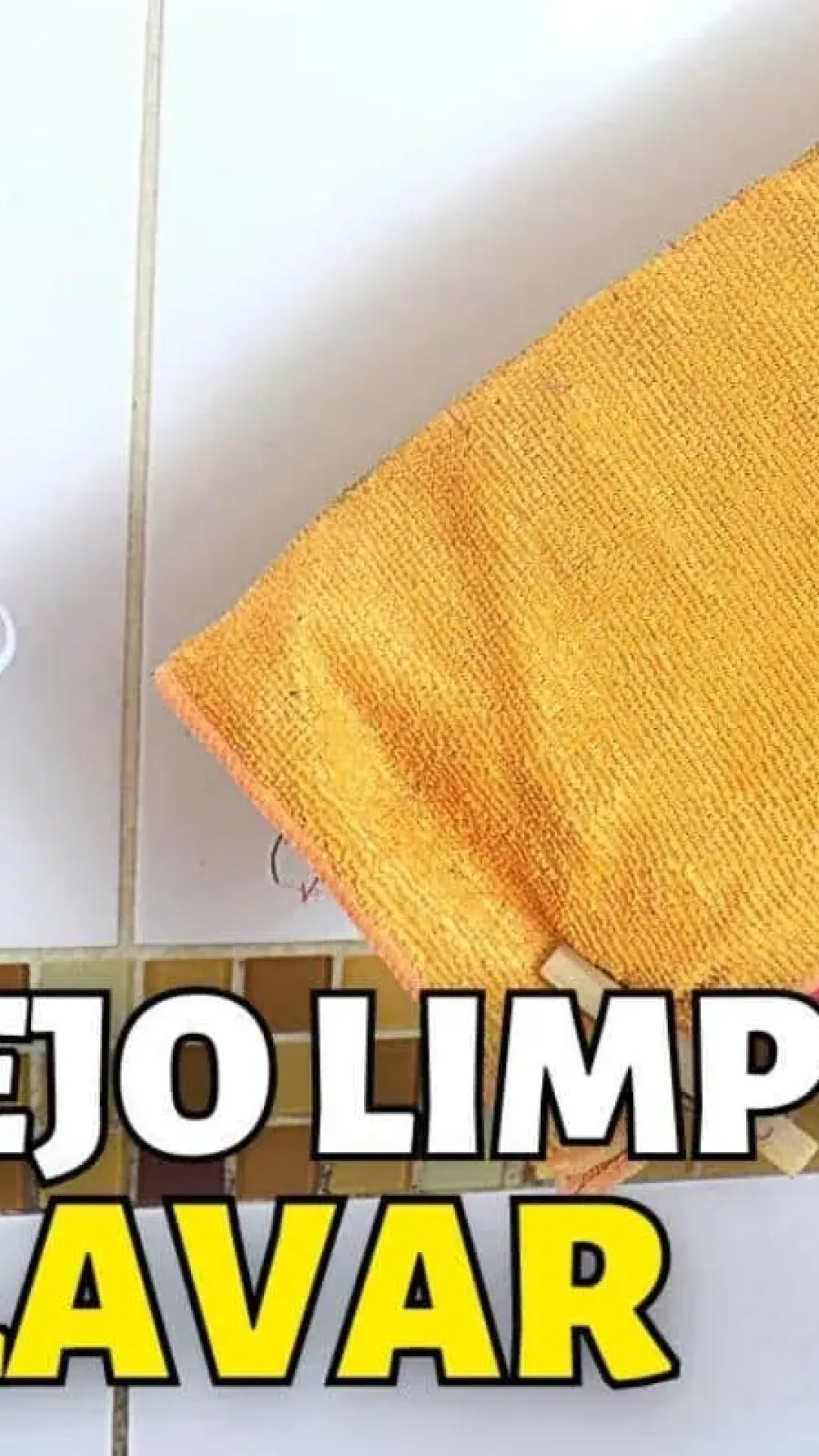 Como limpar azulejo sujo e engordurado com uma misturinha caseira maravilhosa
