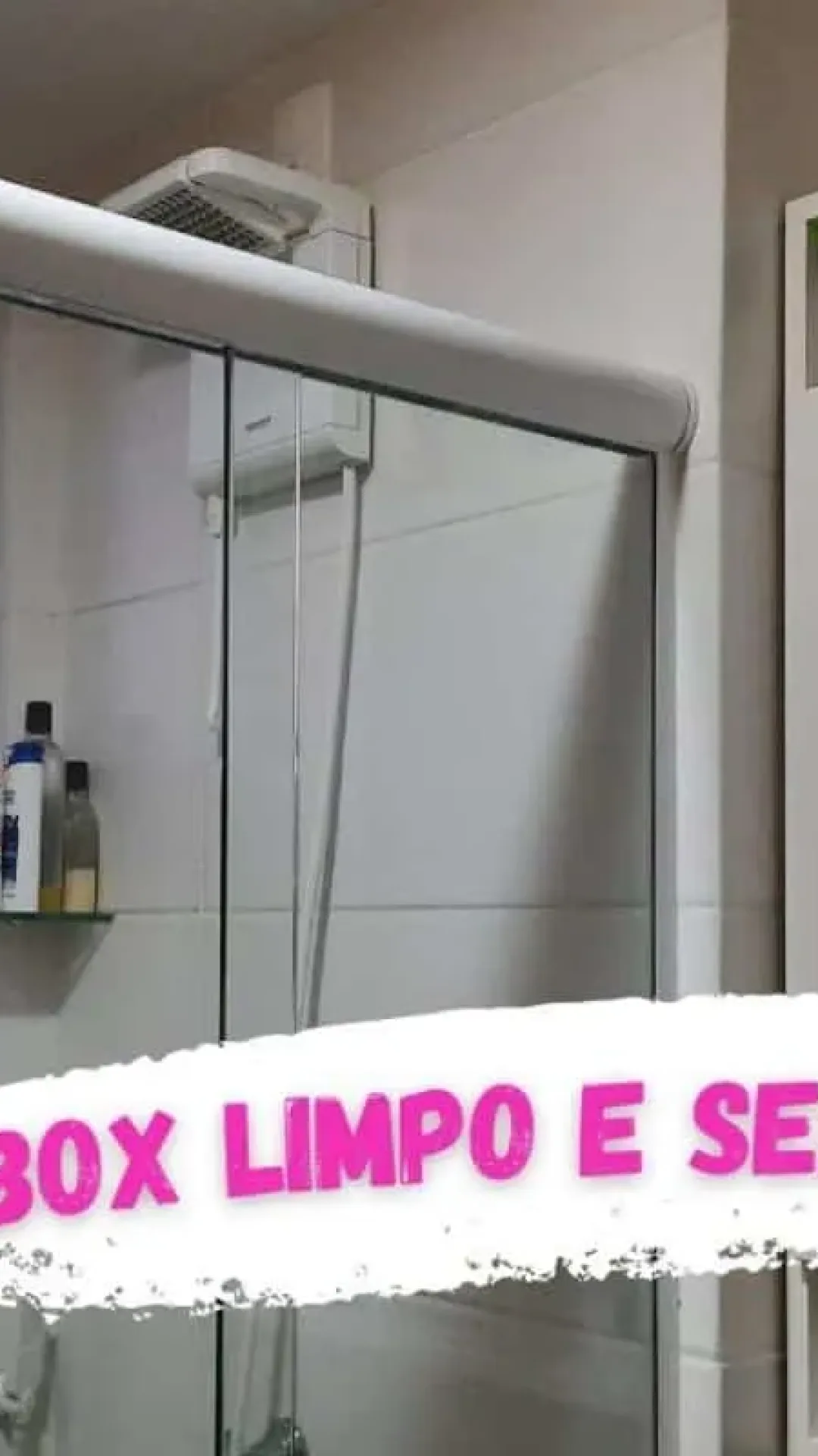 Como limpar box do banheiro: técnica fácil que não falha para tirar manchas do vidro