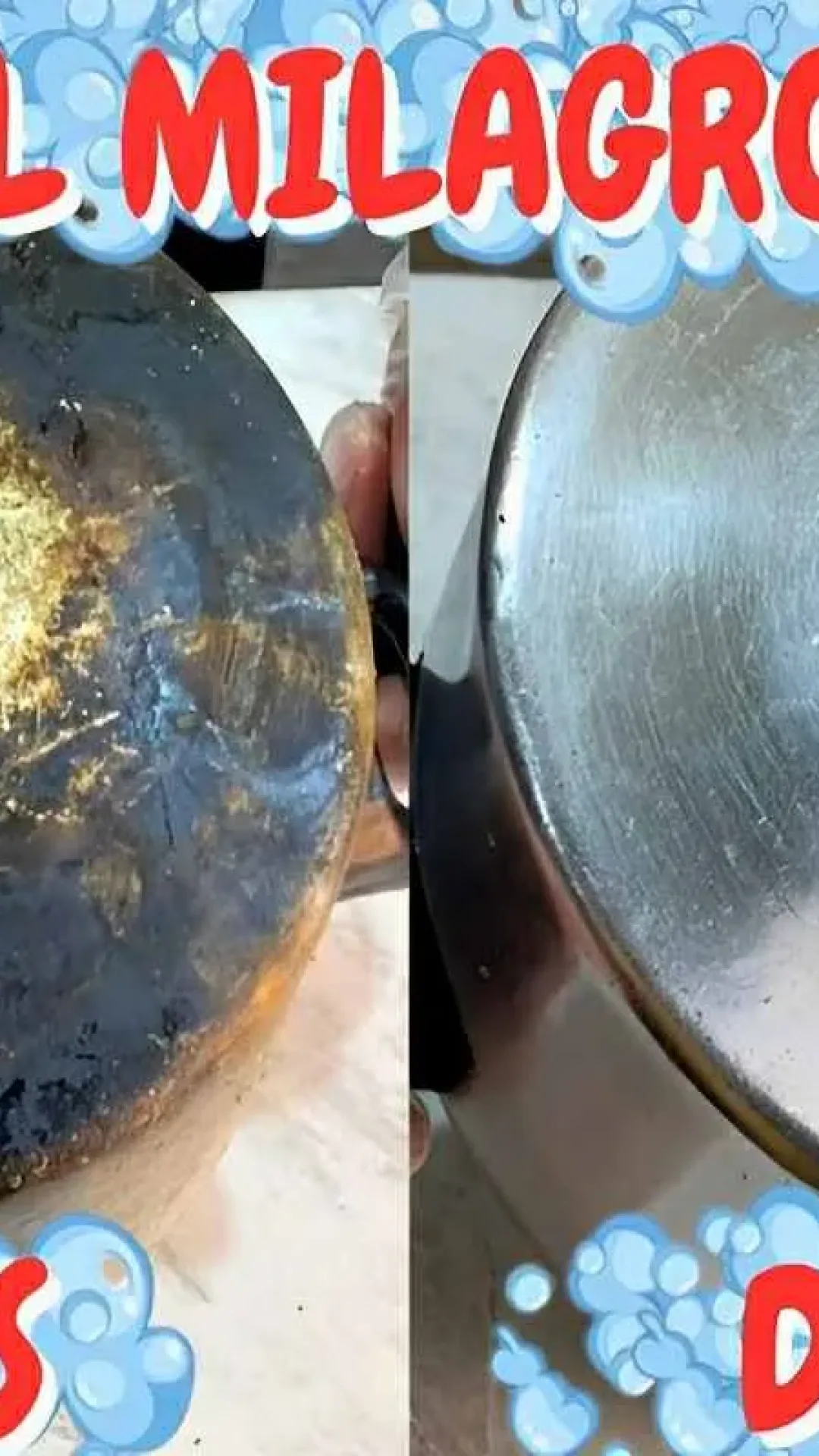 Como limpar panelas com manchas de queimado sem fazer esforço
