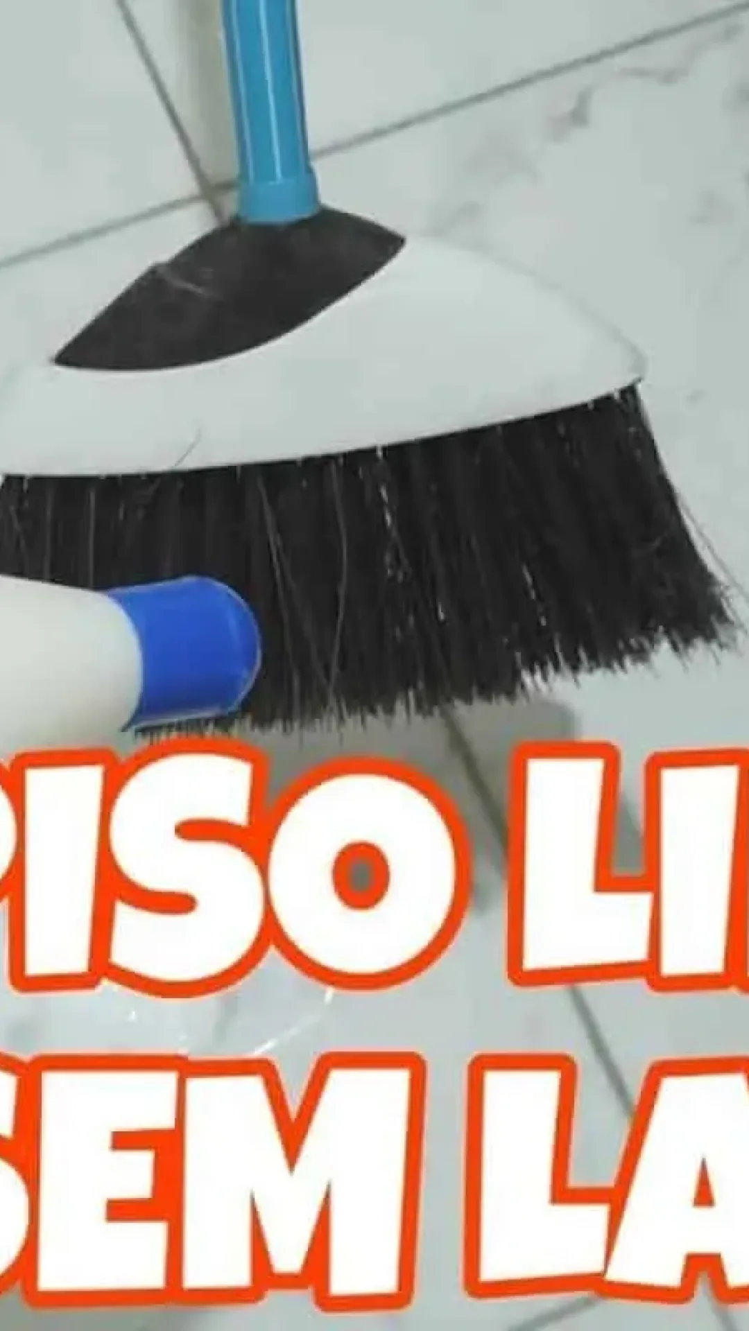 Como limpar piso encardido: não precisa jogar água na casa toda