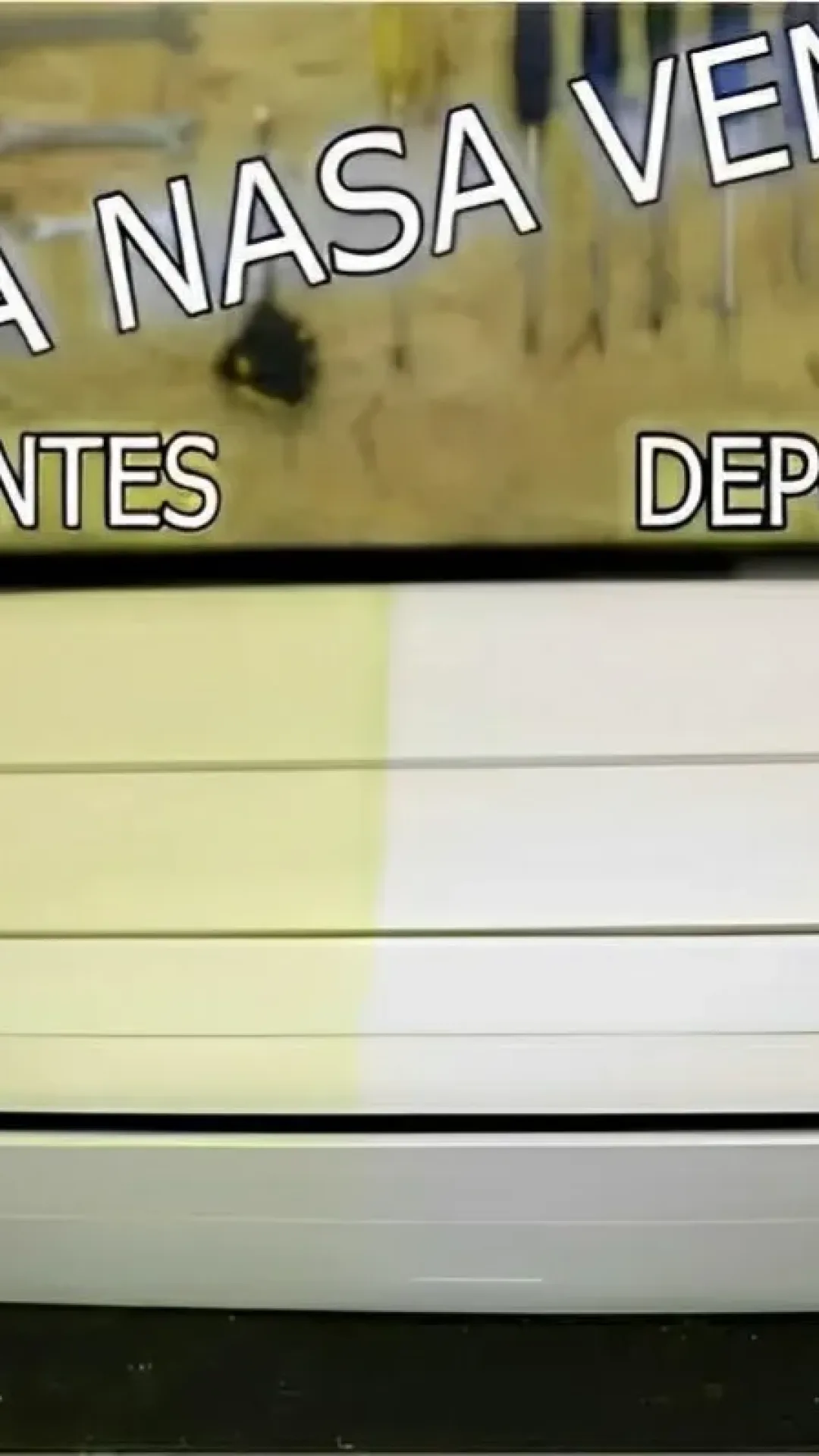 Como tirar amarelado de eletrodomésticos sem ter que esfregar usando apenas 1 produto