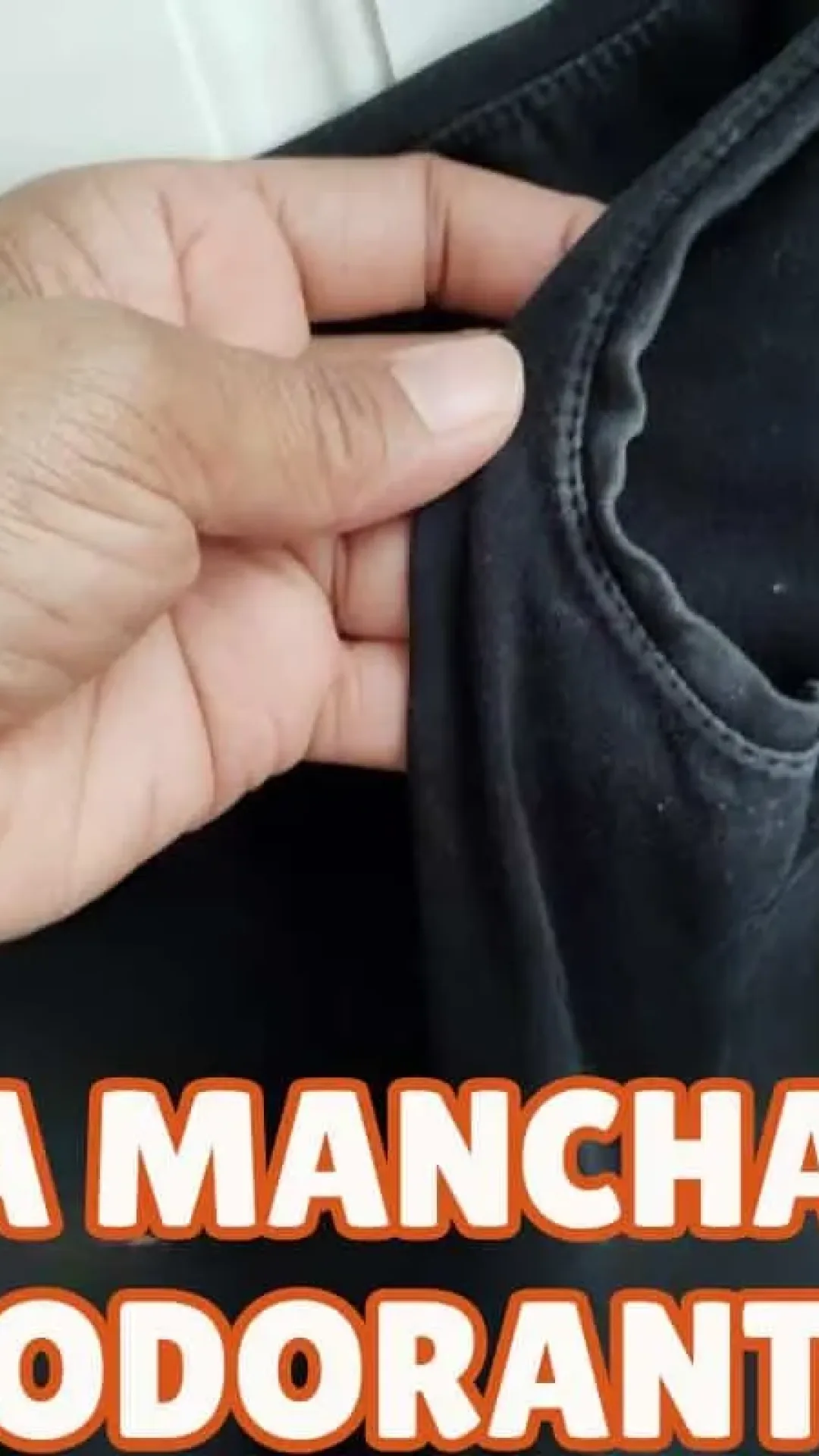 Como tirar mancha branca de desodorante das roupas: segredo de lavanderia que vai te surpreender