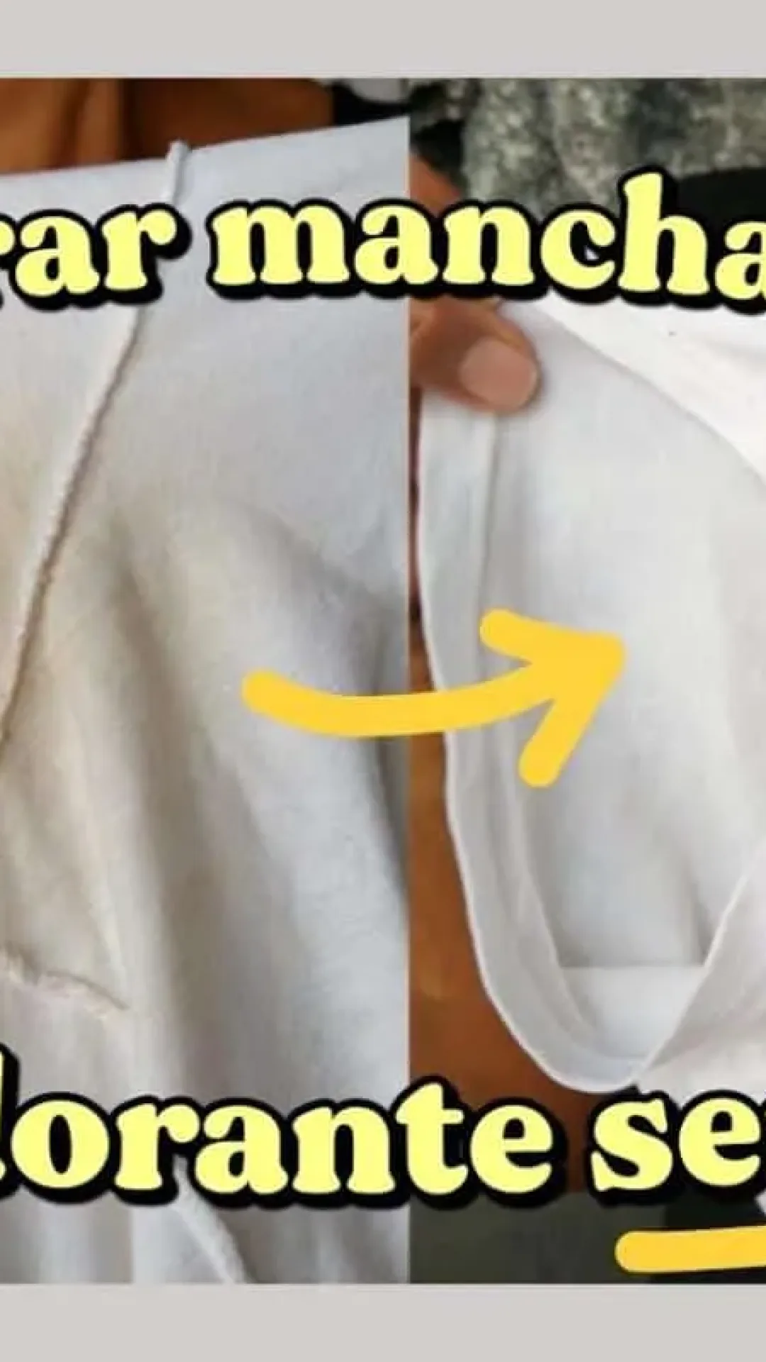 Como tirar mancha de desodorante da roupa: sai tudo bem rapidinho e sem esforço esfregando