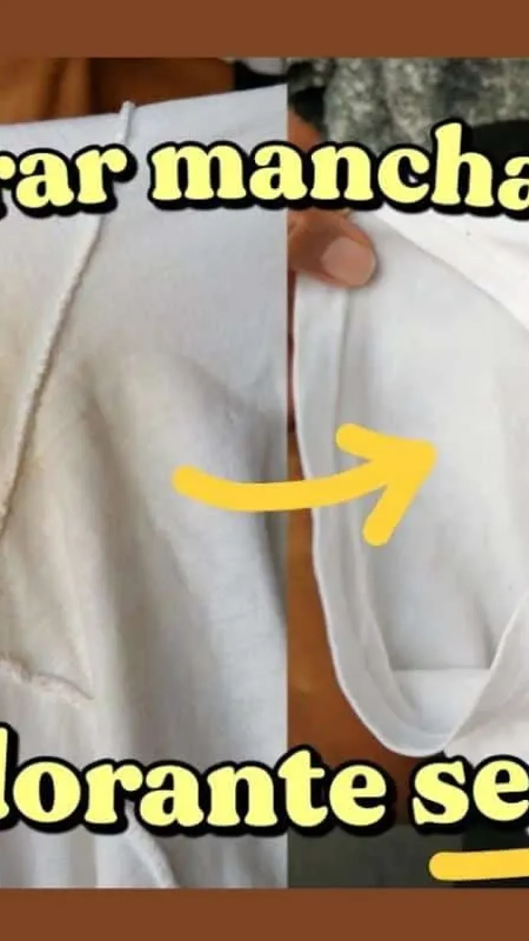 Como tirar manchas de desodorante de roupas brancas e sem desbotar as coloridas