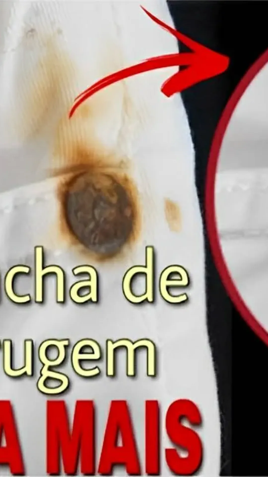 Como tirar manchas de ferrugem das roupas brancas e deixá-las como novas