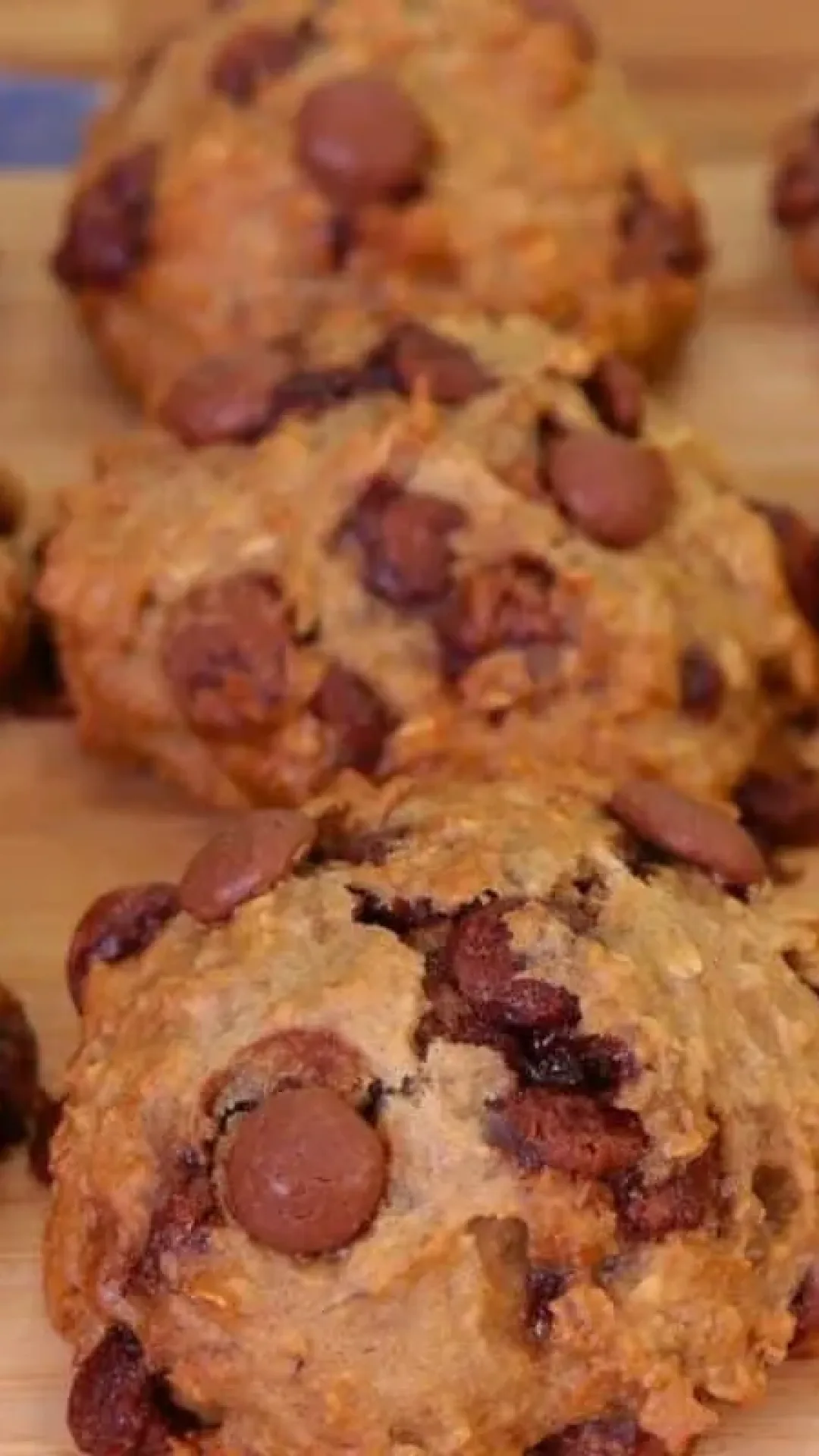 Cookie fit de aveia sem manteiga nem trigo, perfeito para um lanchinho mais leve e saudável