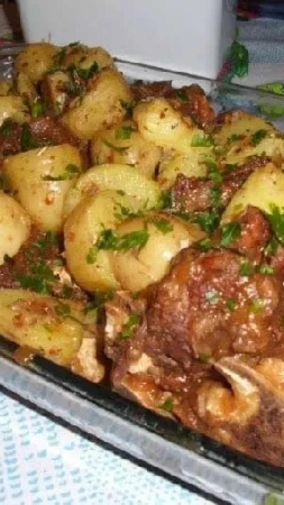 Costela com Batata na Panela de Pressão