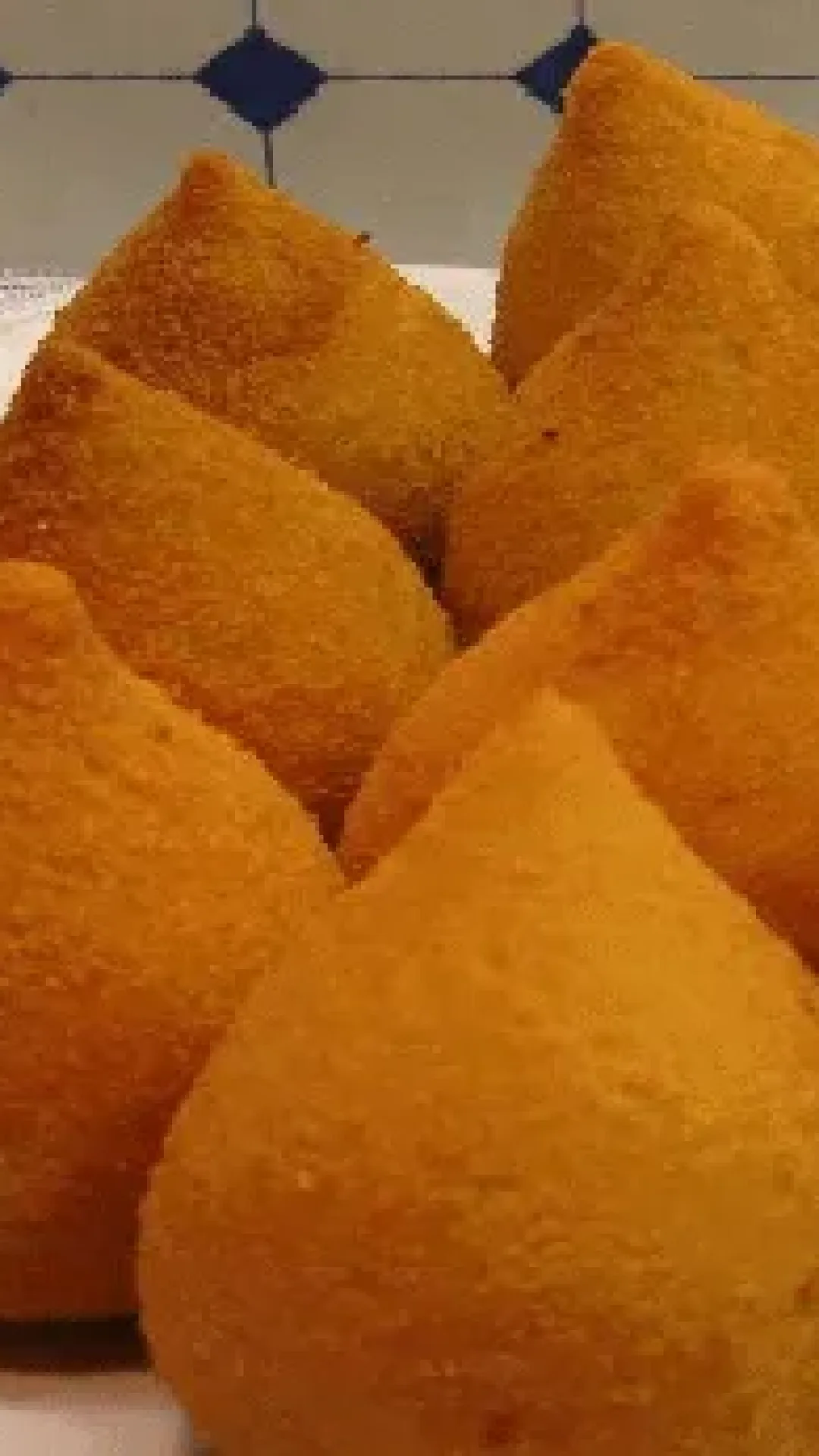 Coxinha com Massa de Batata