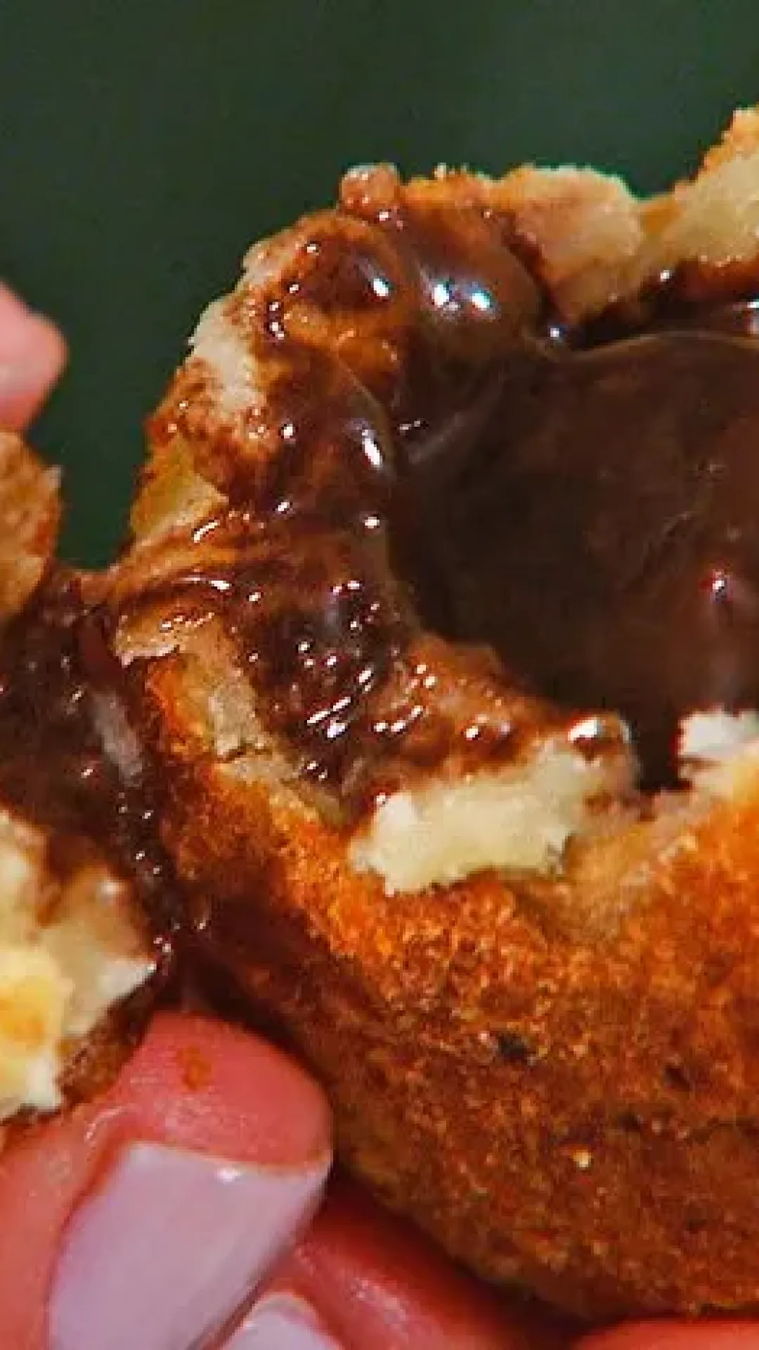 Coxinha com Recheio de Brigadeiro