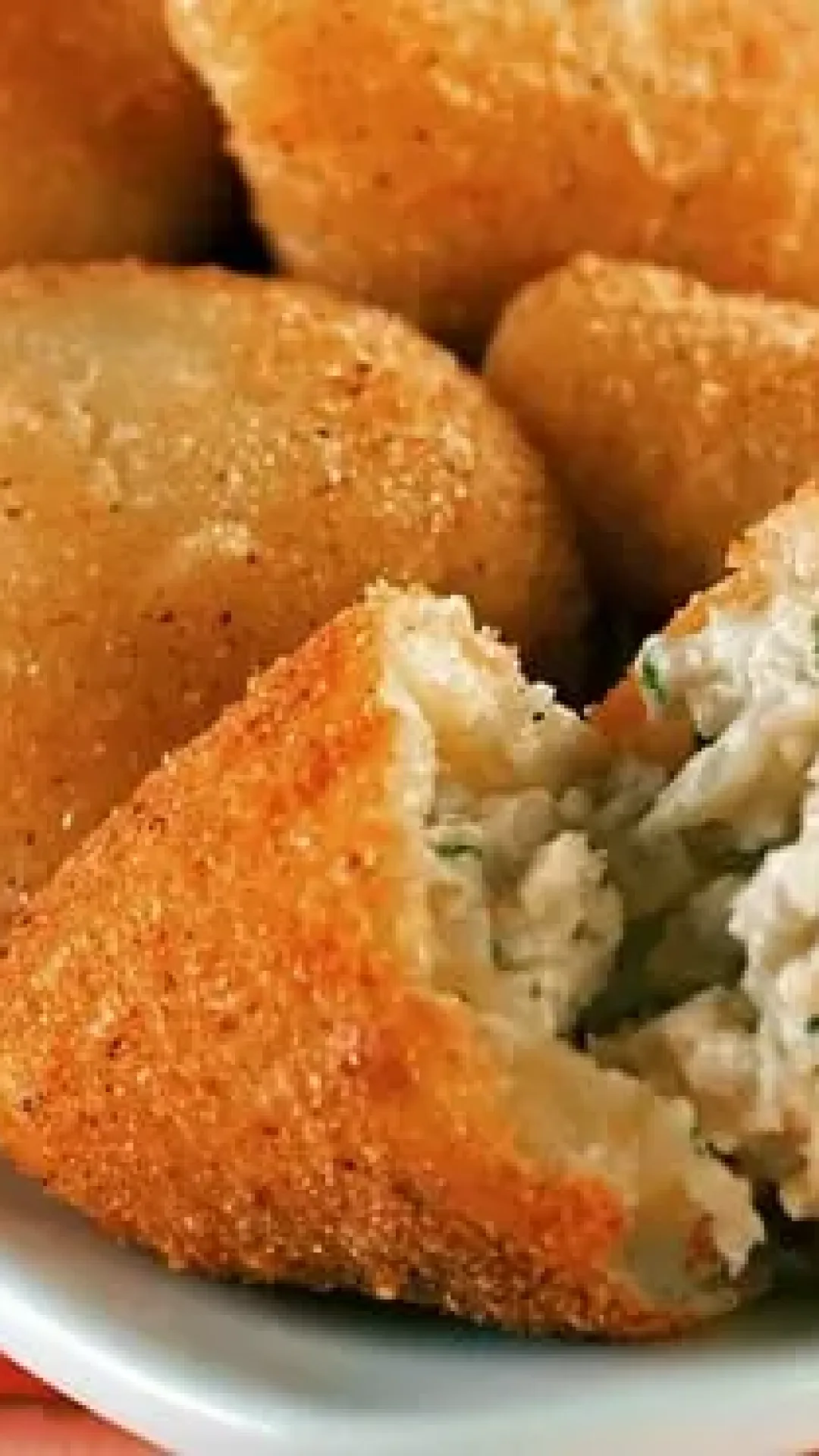 Coxinha sem Massa da Ana Maria