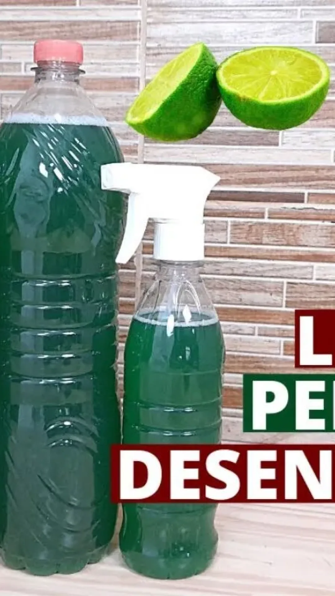 Desinfetante de limão caseiro que além de limpar e desengordurar deixa sua casa super cheirosa