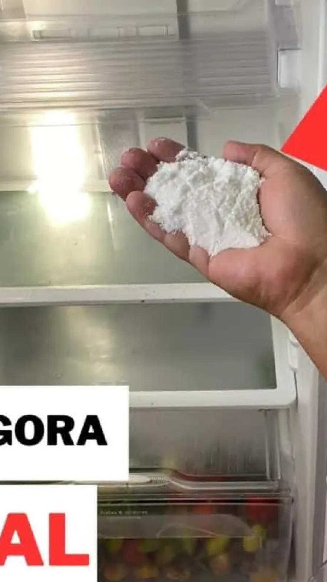 Dica para limpar geladeira: não fica mau cheiro e é mais fácil tirar sujeira grudada