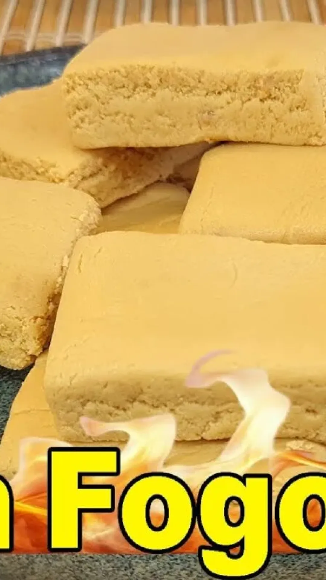 Doce de leite de corte feito com apenas dois ingredientes simples e sem precisar de fogão