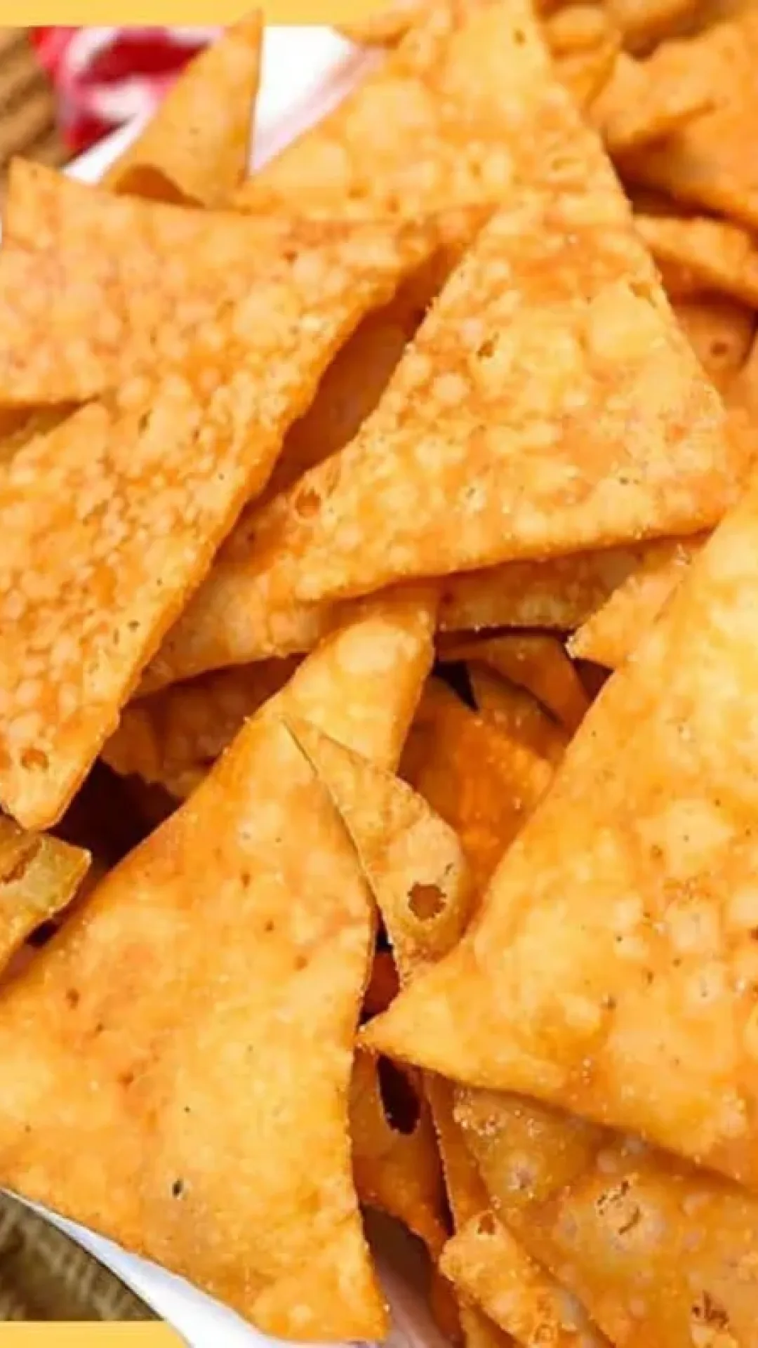 Doritos caseiro fica perfeito e é muito fácil de preparar