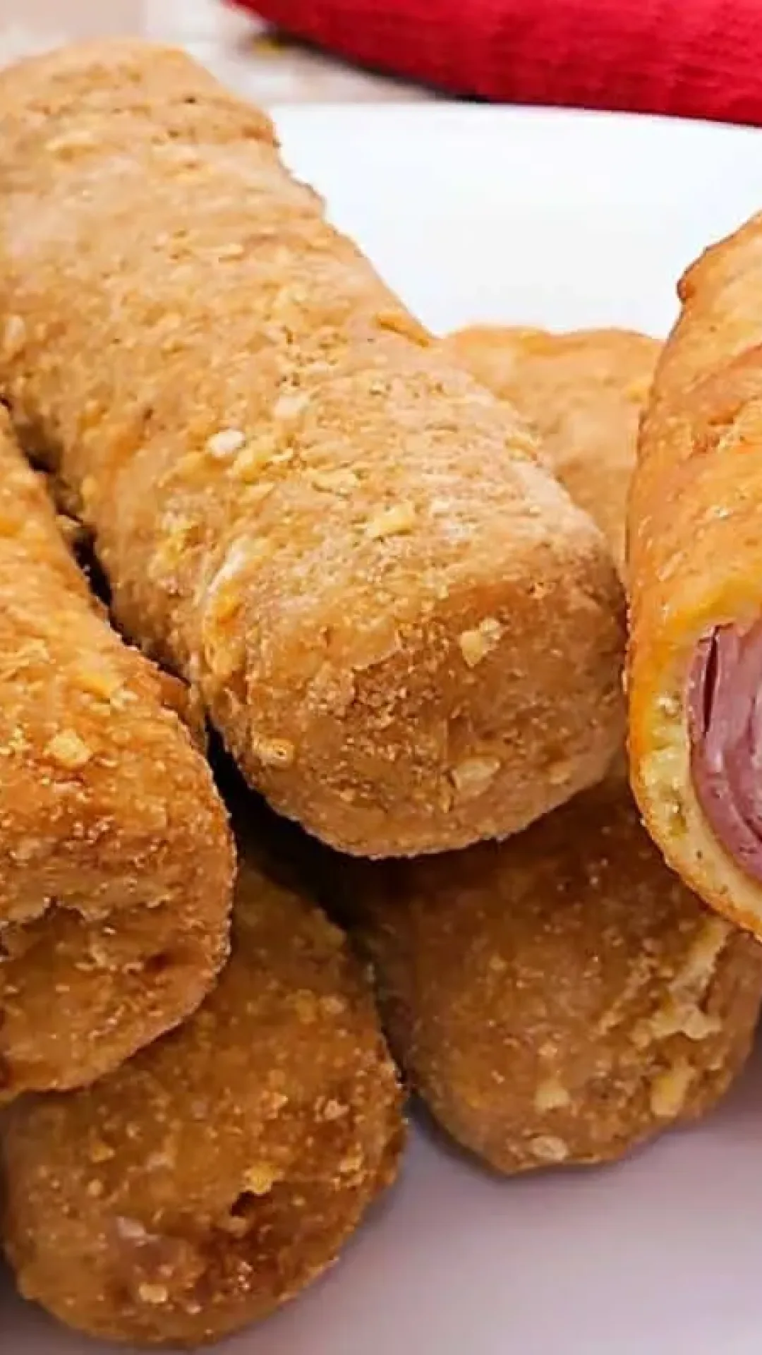 Enroladinho de presunto e queijo sem massa delicioso e muito mais fácil de preparar