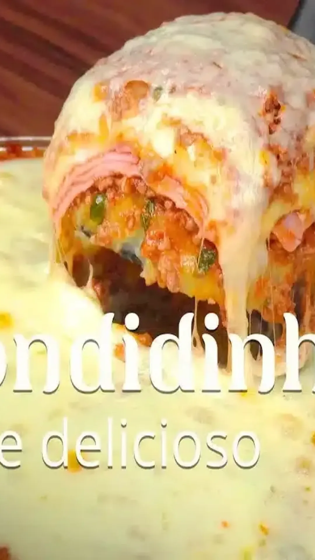 Escondidinho de carne tão perfeito que parece prato de restaurante a la carte