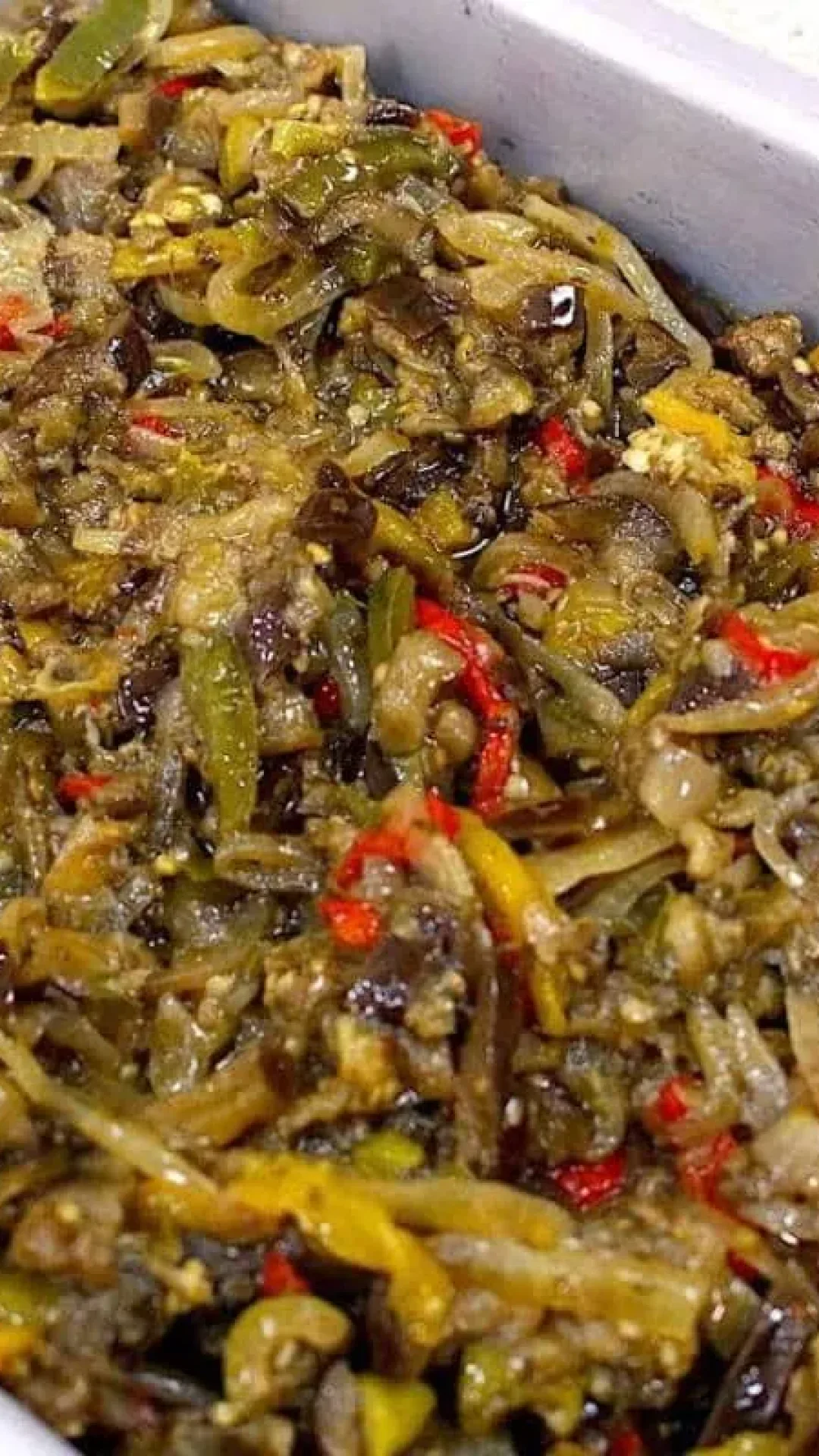 Essa é a melhor caponata de berinjela que já fiz para o dia das mães
