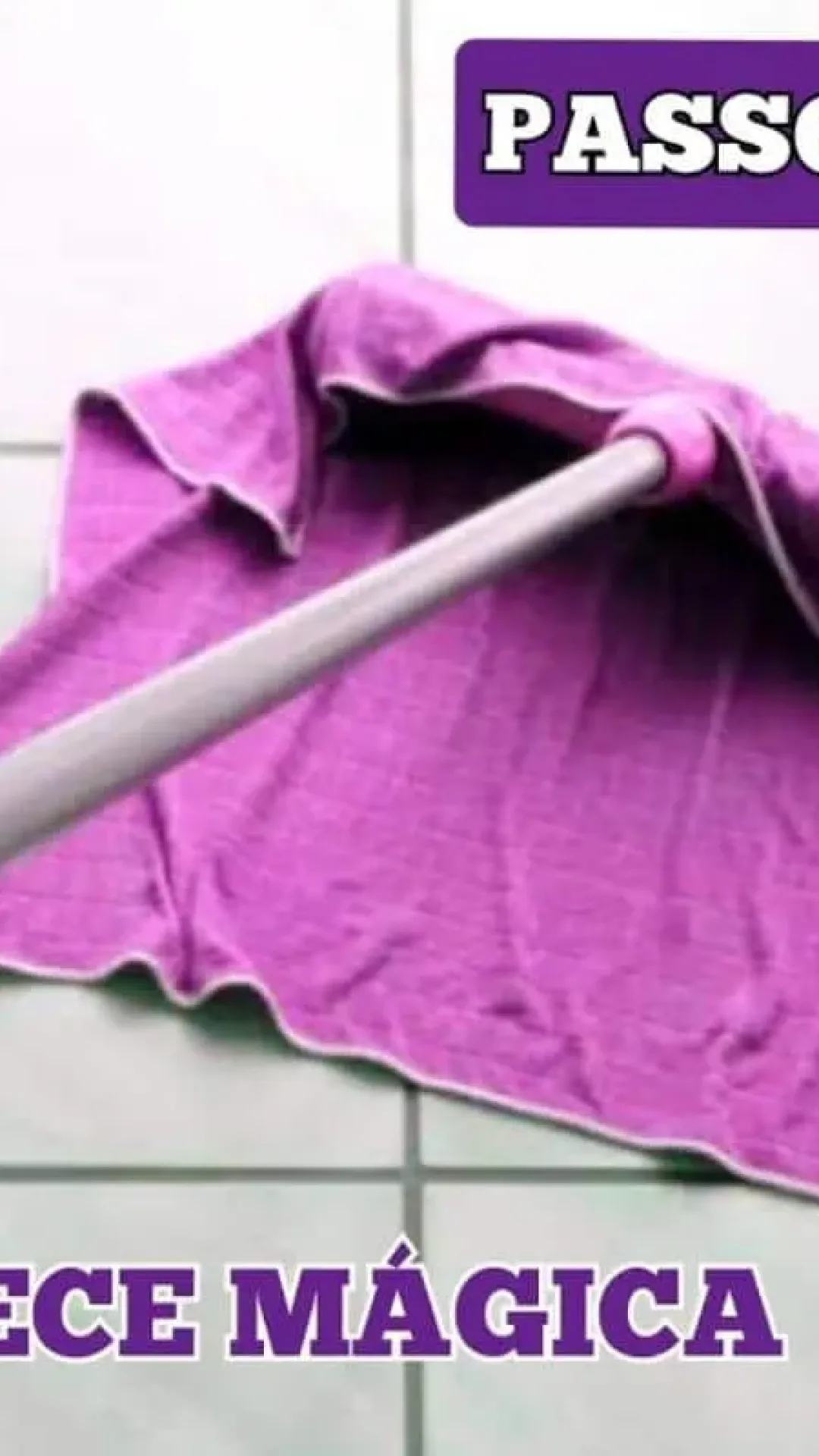 Esse limpa pisos caseiro vai te ajudar a limpar a casa muito rápido do que antes