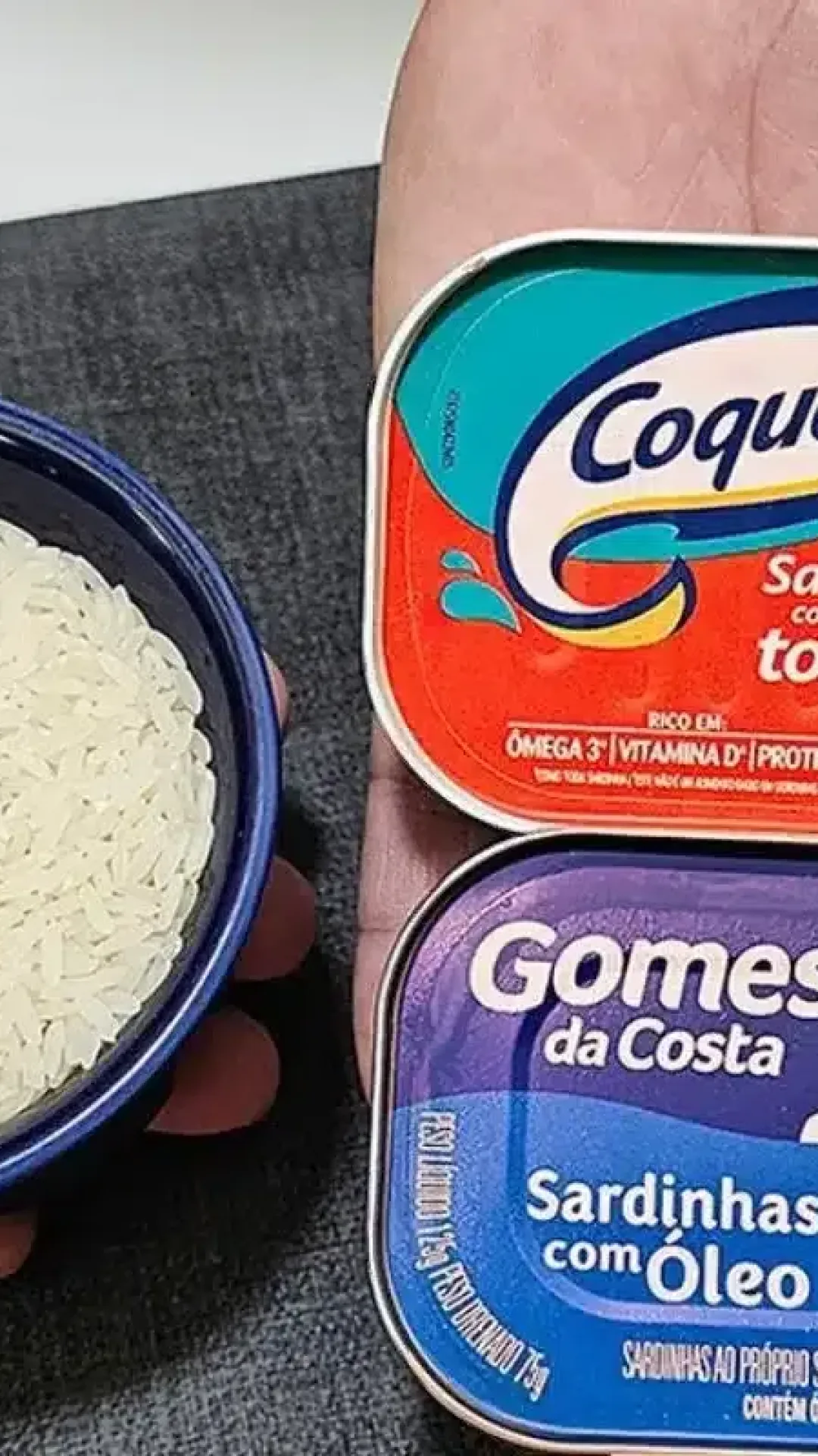 Faça um jantar rápido e fácil com essa receita deliciosa de arroz com sardinha