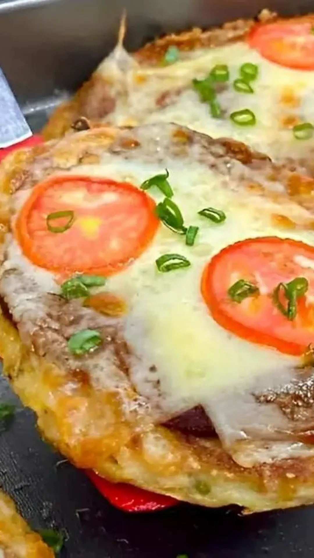Fiz esse lanche de batatas para o jantar e a família toda adorou