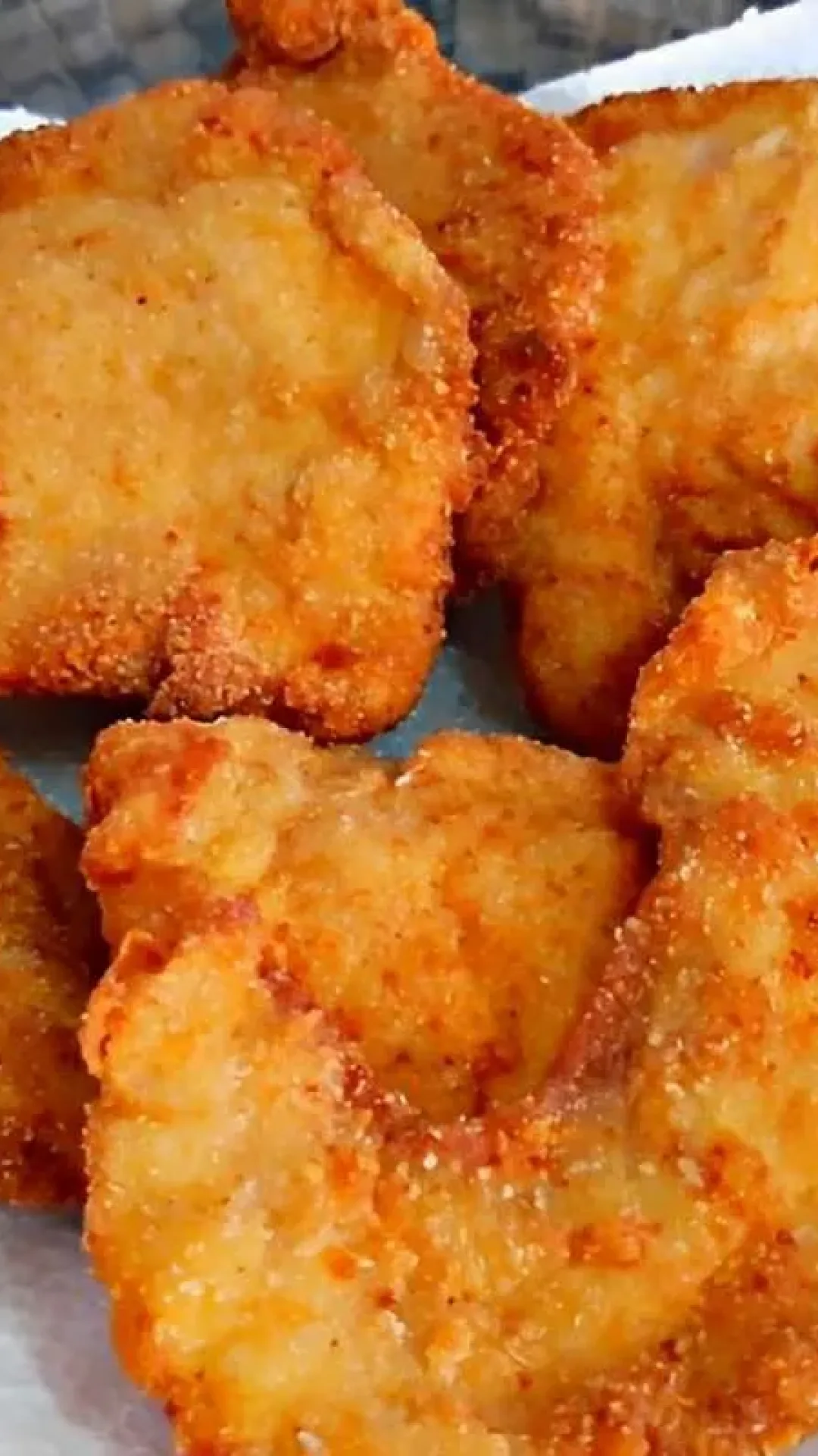 Frango empanado crocante sem ovos e sem farinha de trigo