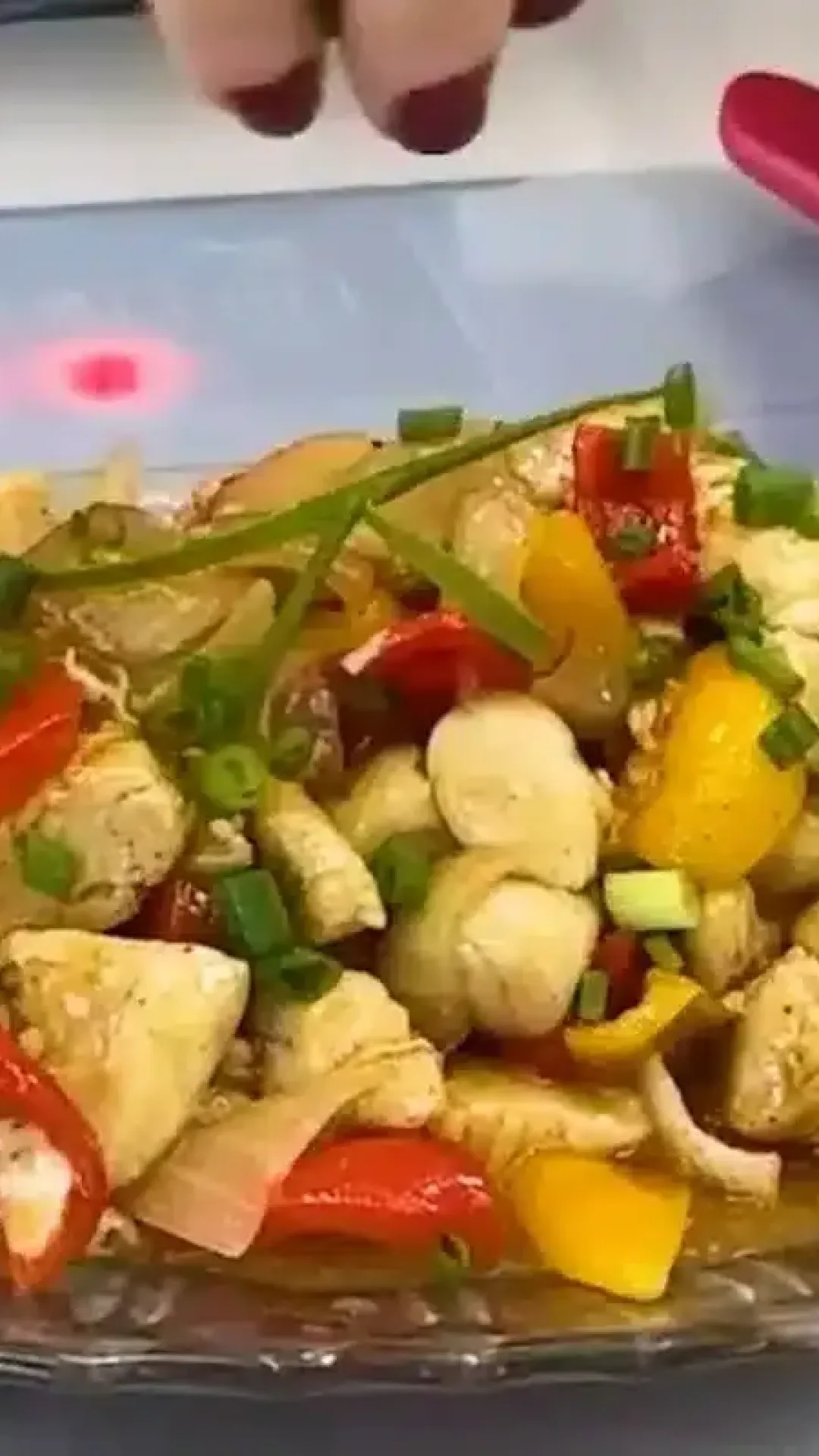 Frango xadrez de restaurante super saboroso para você saborear em família