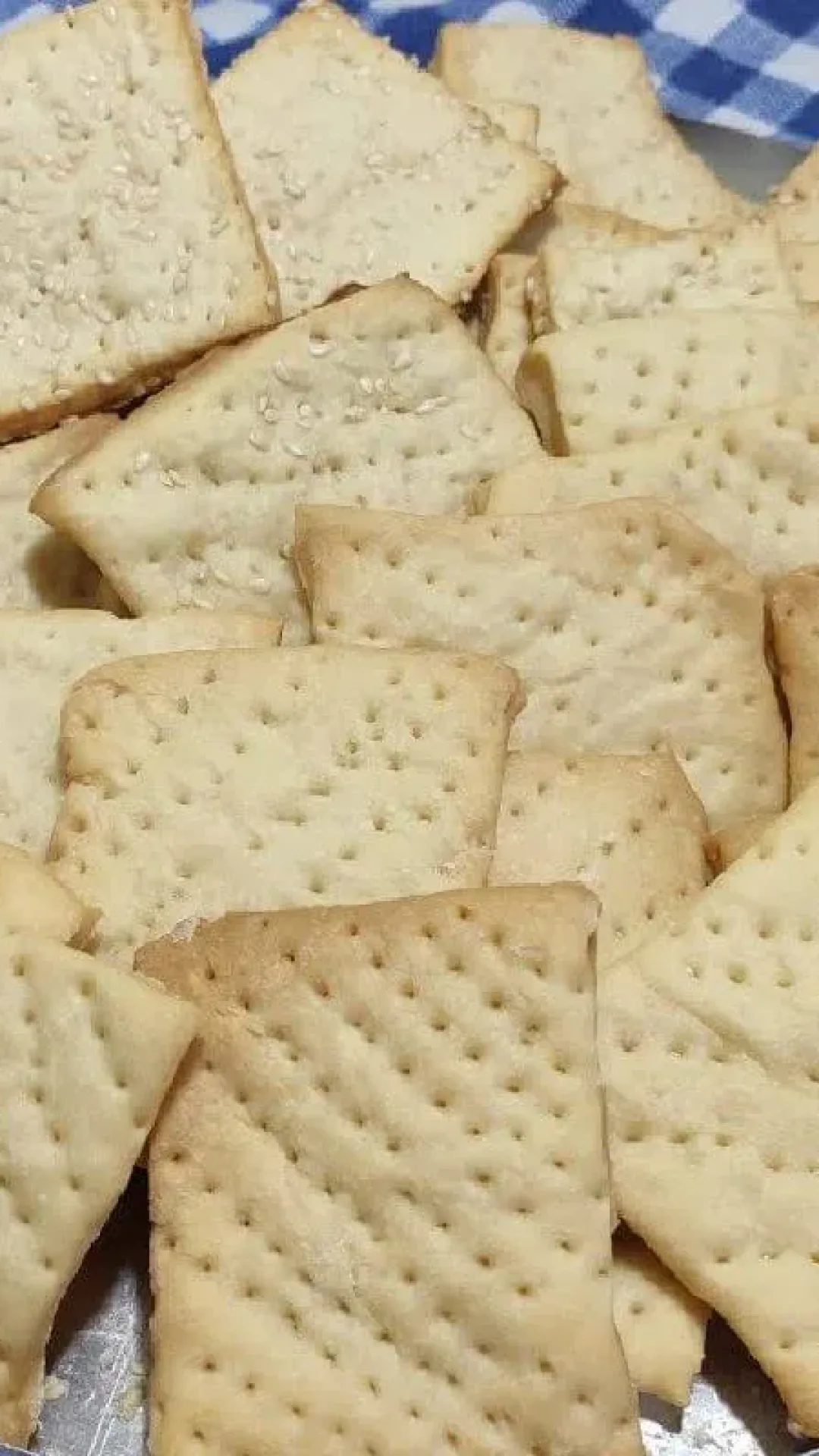 Isso mesmo dá para fazer bolacha de água e sal caseira que fica igualzinha a original