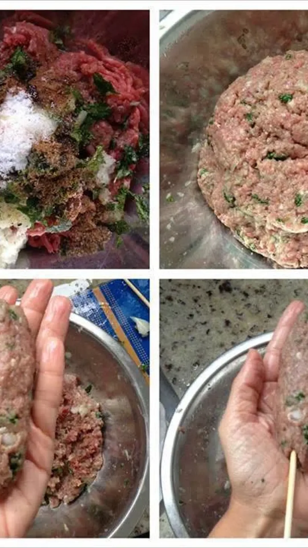 Kafta (Carne Moída no Espeto)