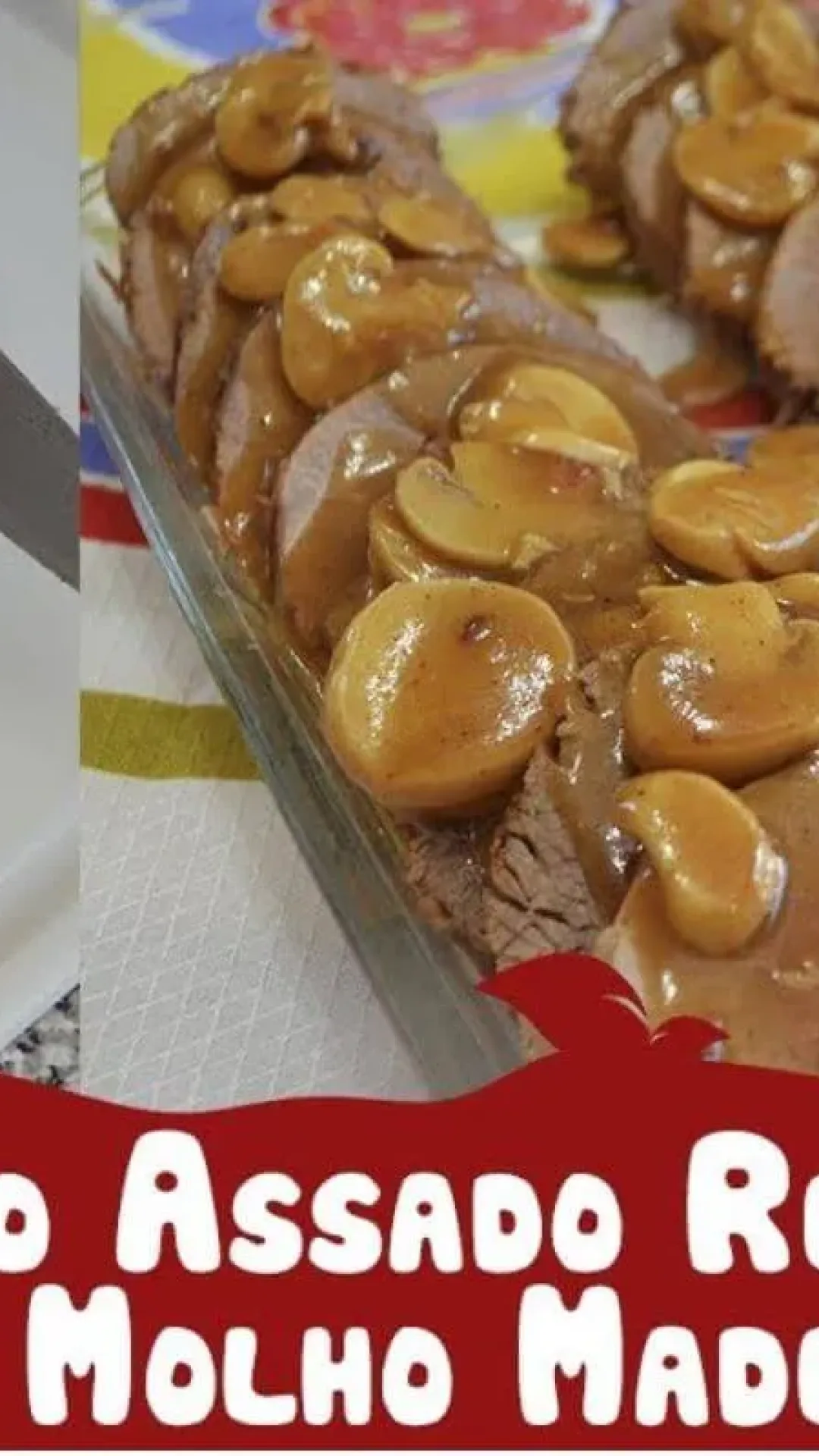 Lagarto ao molho madeira que faz o maior sucesso nos buffets de festas