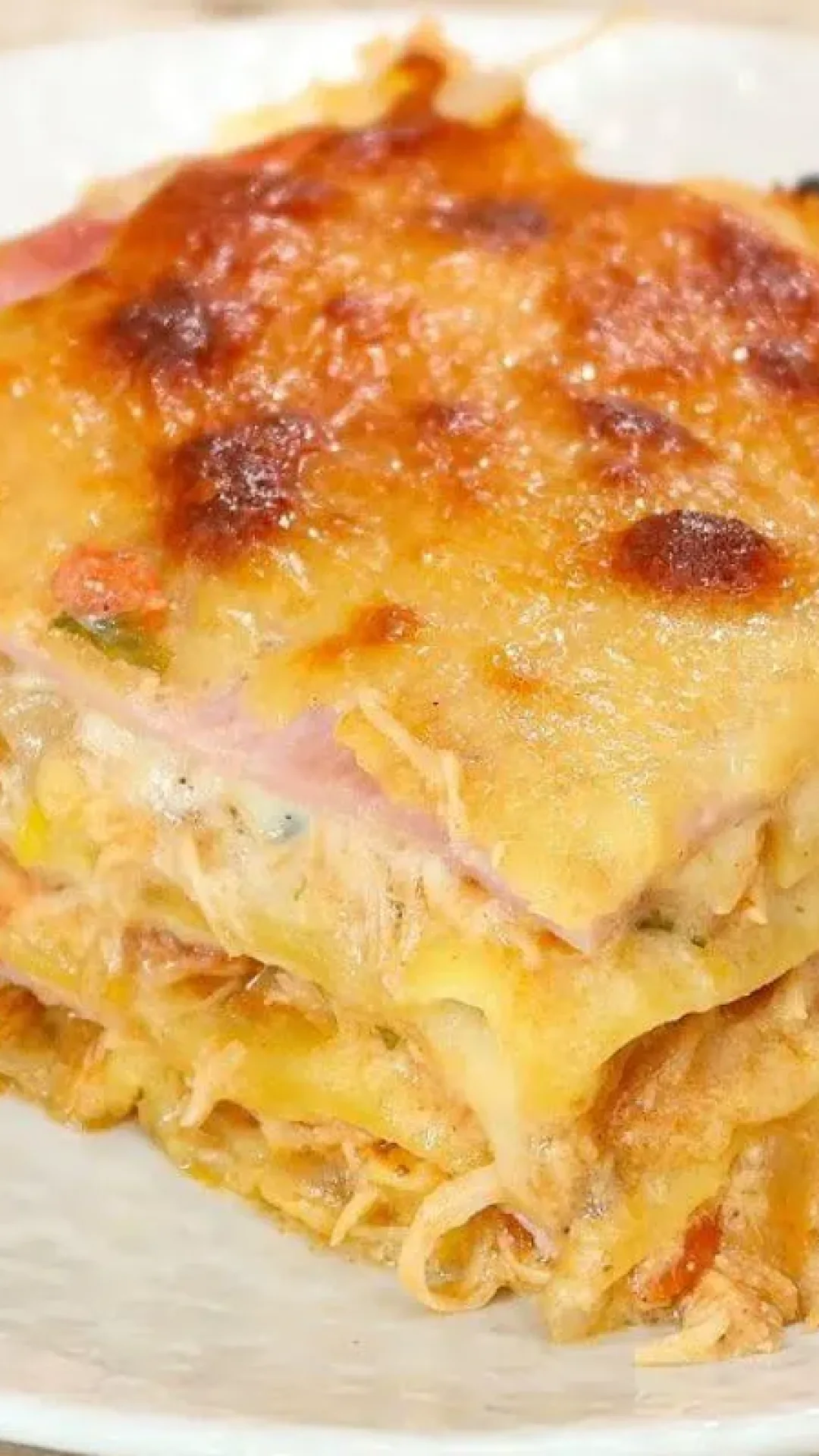 Lasanha de frango especial para você deixar todo mundo querendo mais um pedaço no almoço de domingo