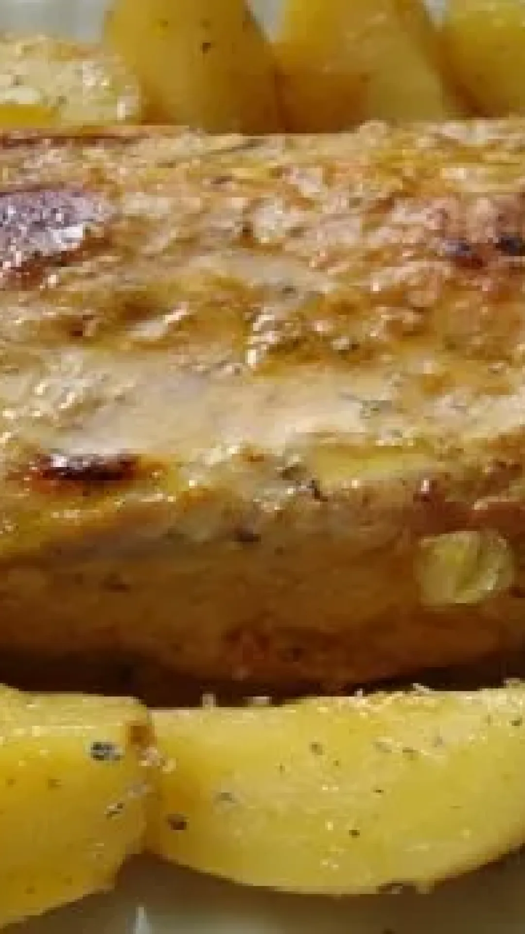 Lombo de Porco com Batatas