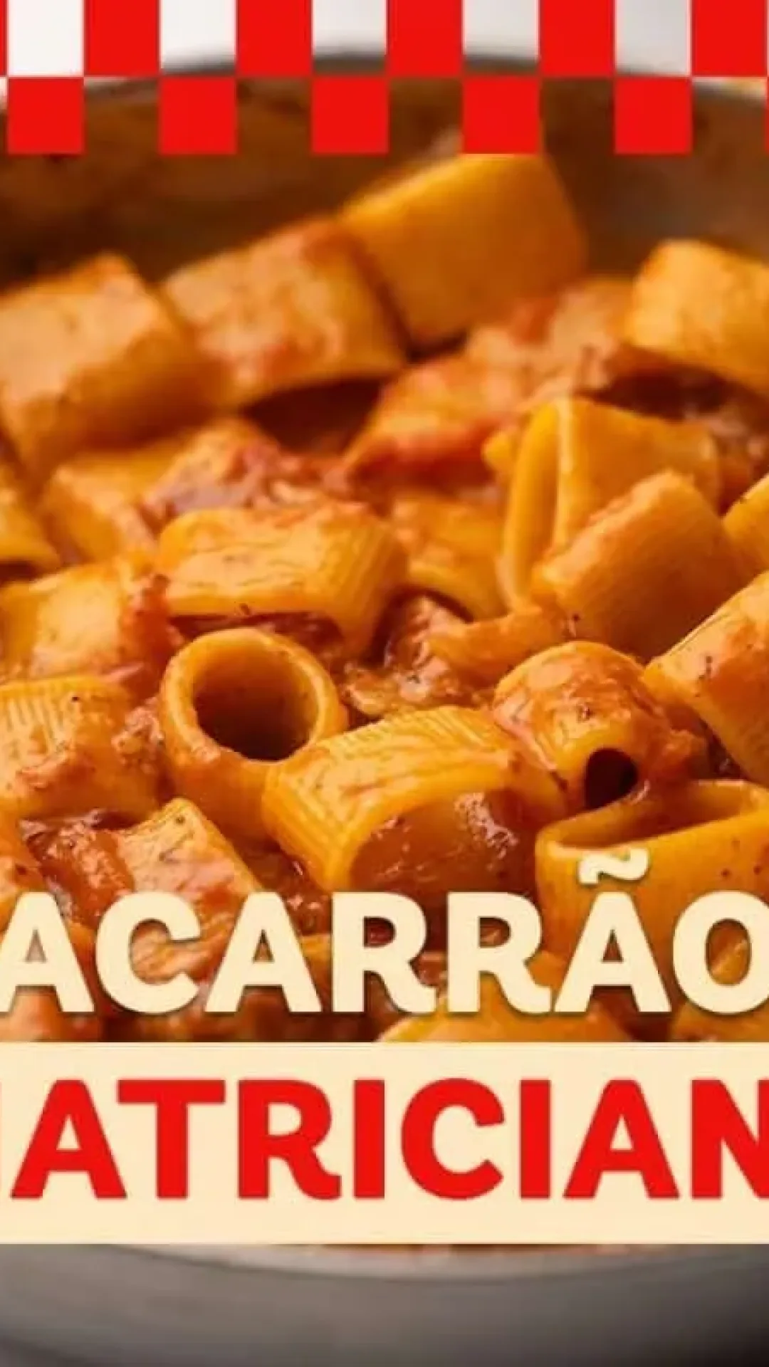 Macarrão a matriciana: receita fácil e deliciosa para você inovar na hora do almoço