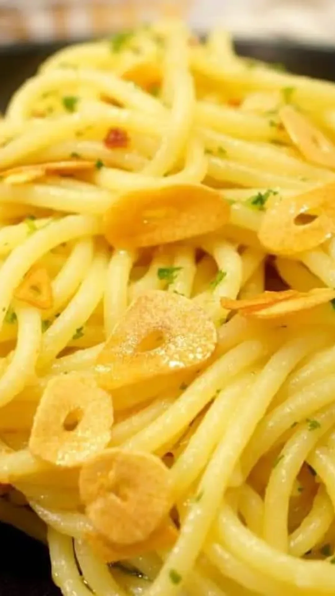 Macarrão alho e óleo que fica soltinho e gostoso igual de restaurante chique