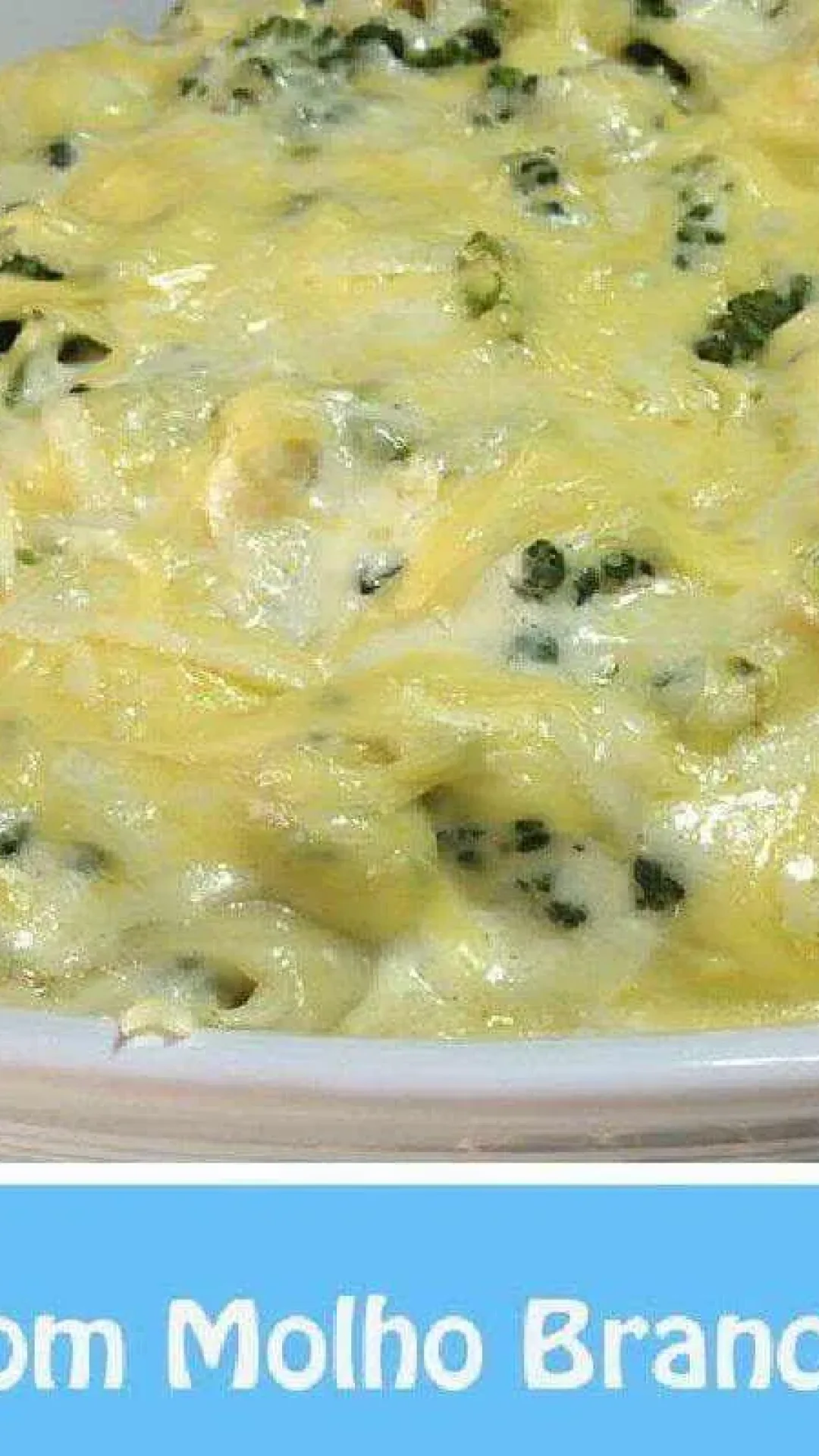 Macarrão ao molho branco com brócolis você não vai querer fazer macarrão de outro jeito