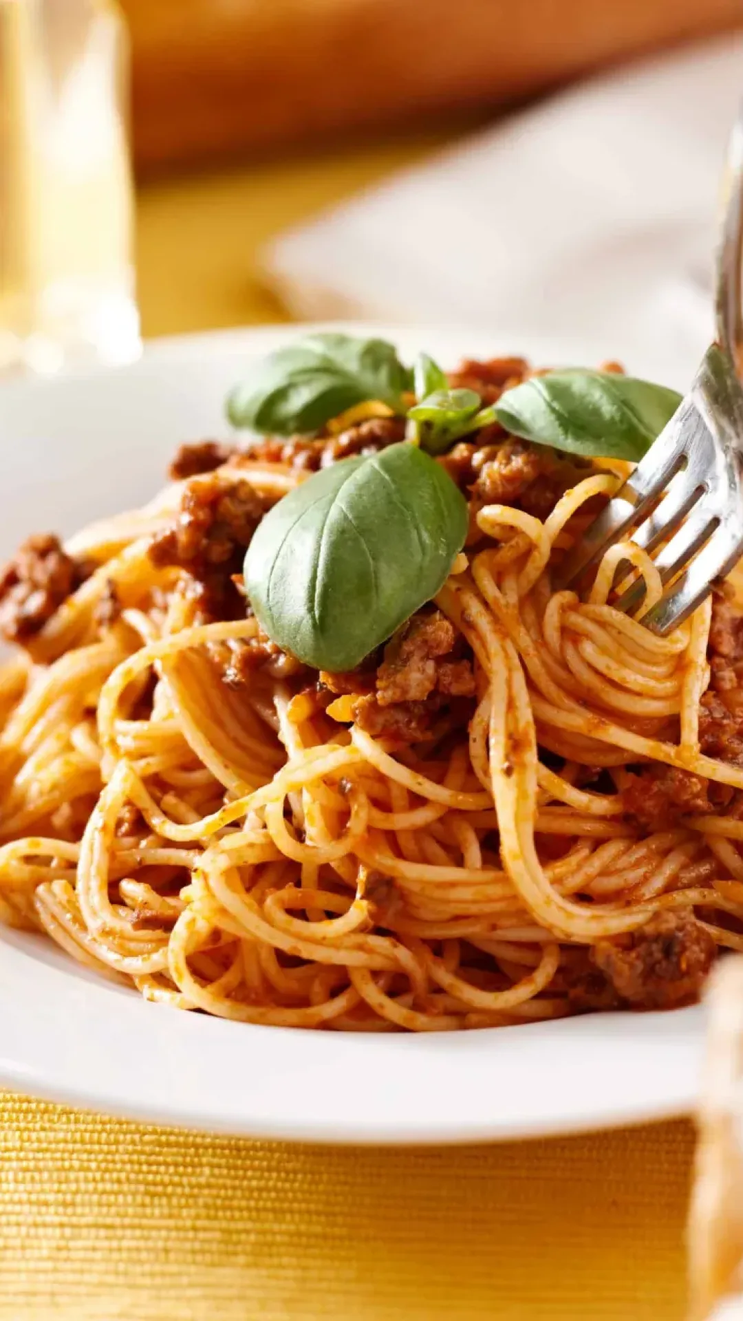 Macarrão com Carne Moída Simples