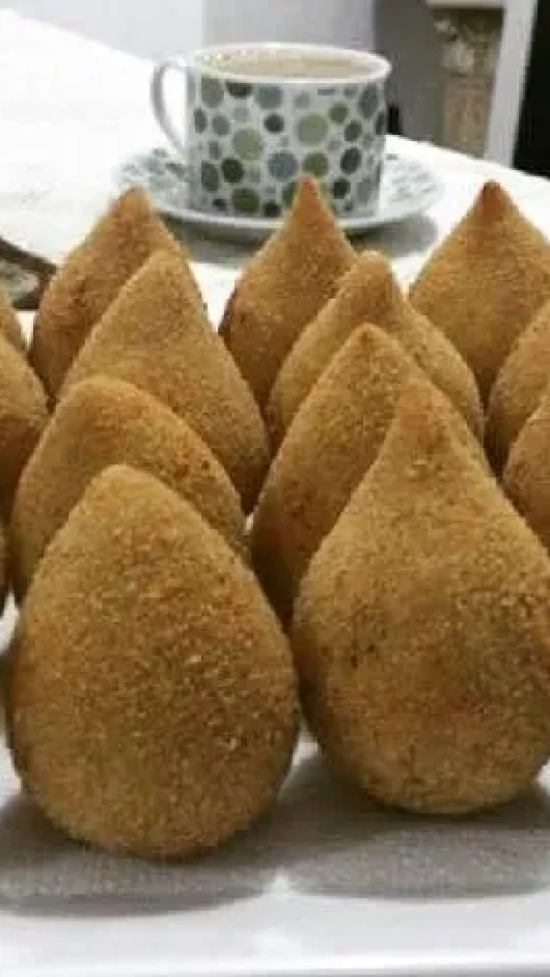 Massa de Coxinha com Maionese