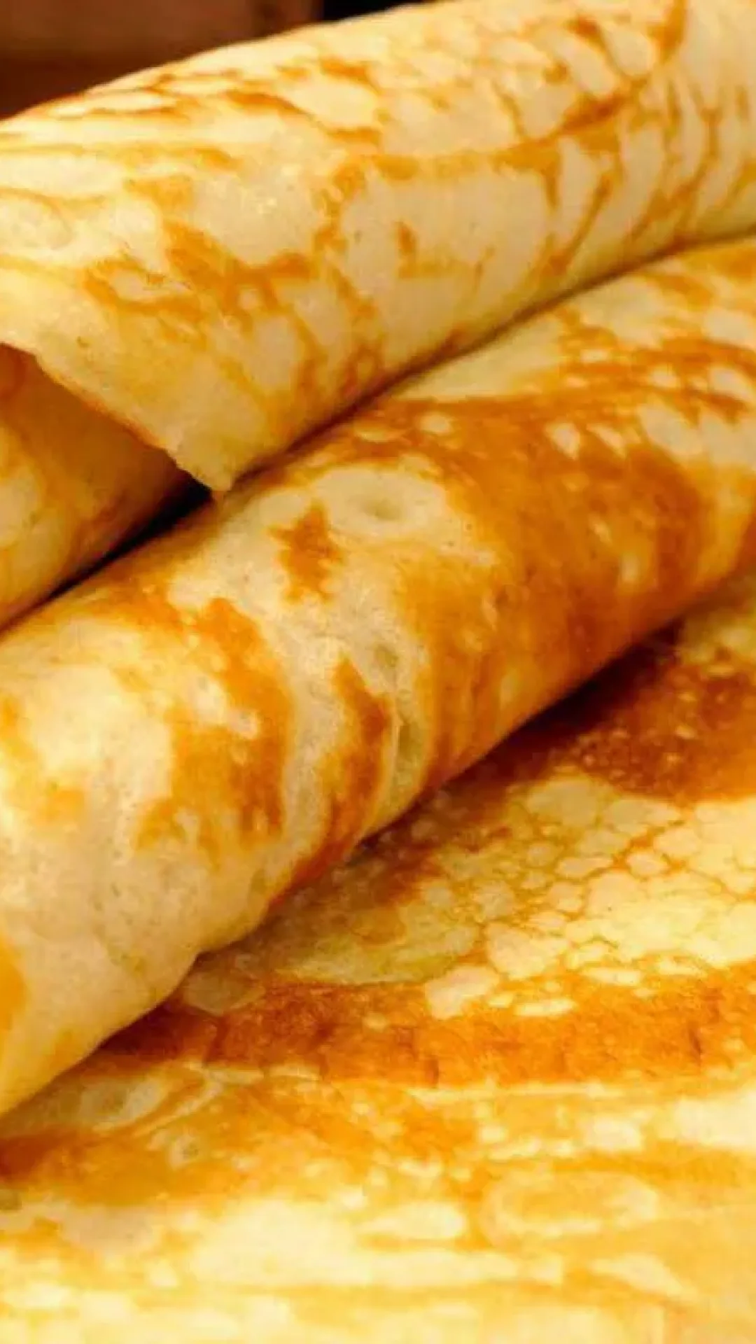 Massa de panqueca fácil de preparar coringa para qualquer tipo de recheio