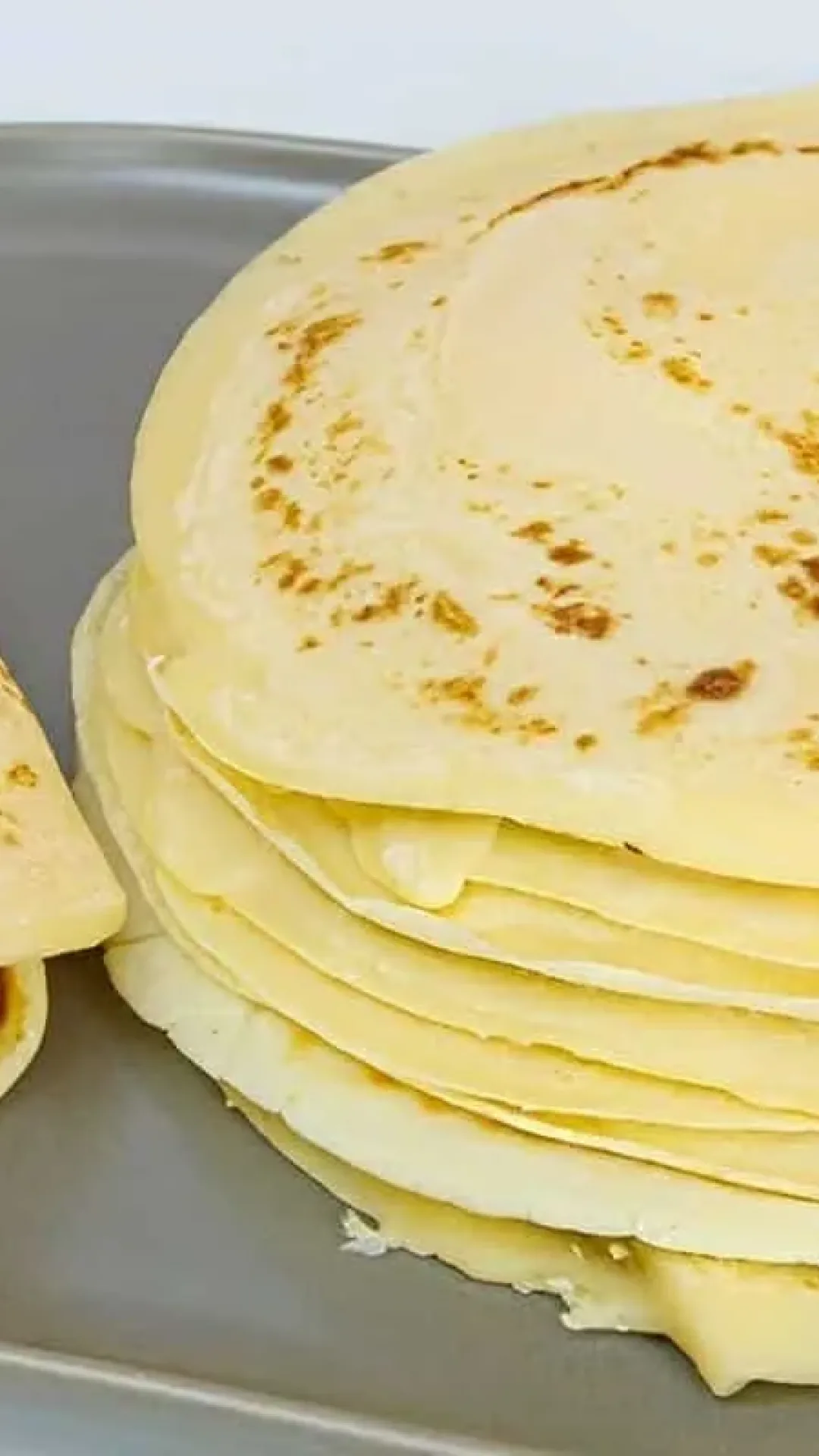 Massa de panqueca sem leite econômica fofinha e deliciosa