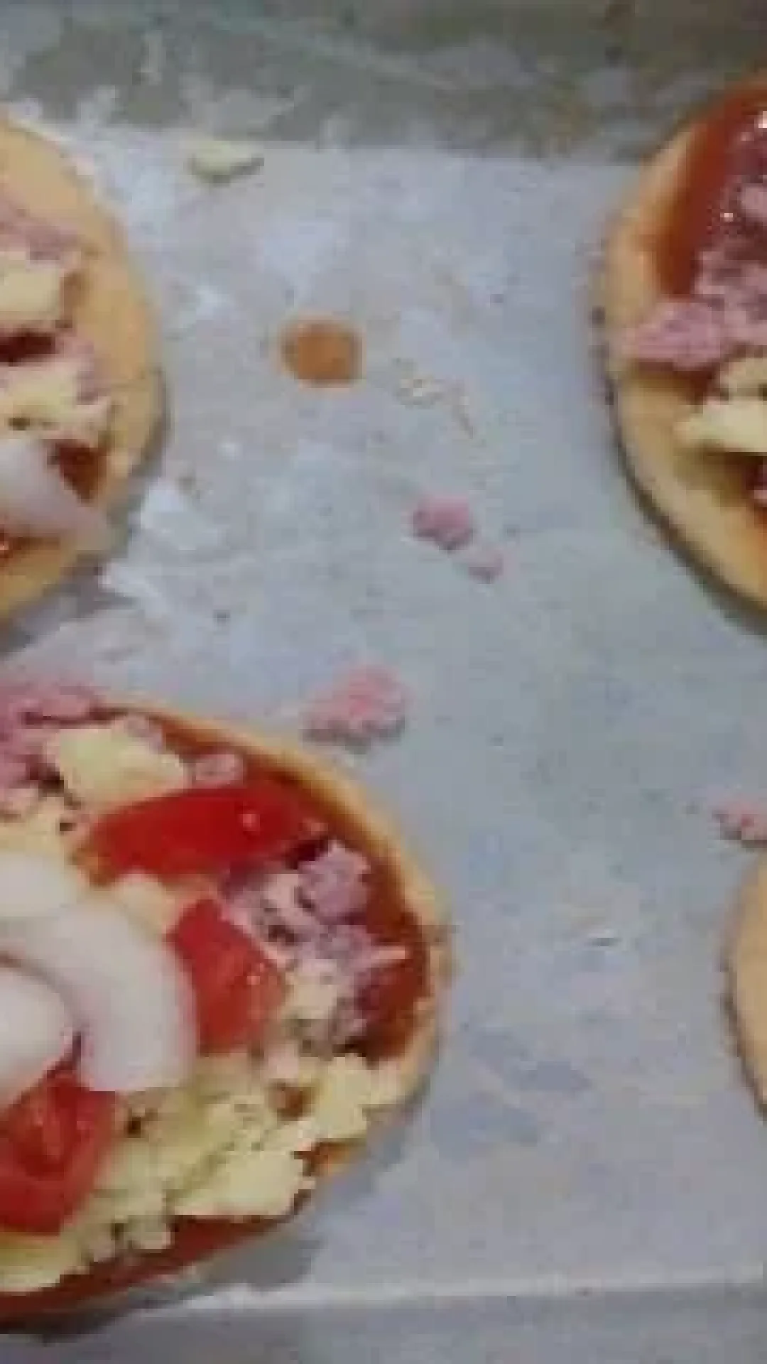 Mini Pizza com 3 Ingredientes